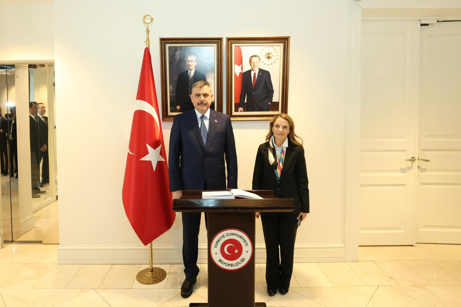 İçişleri Bakanı Mustafa Çiftçi Cengiz Han Müzesi
