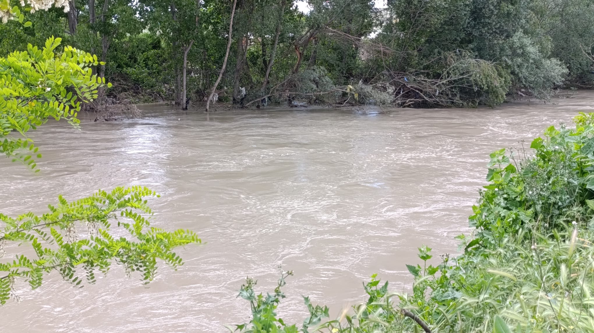 Amasya sel felaketi tarım alanları