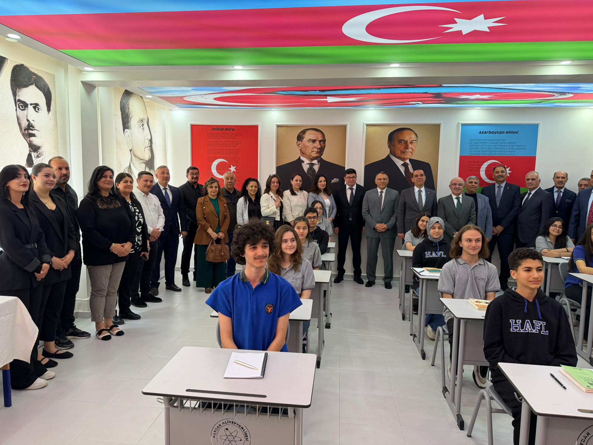 Iğdır İki Devlet Tek Millet sınıfı açılışı