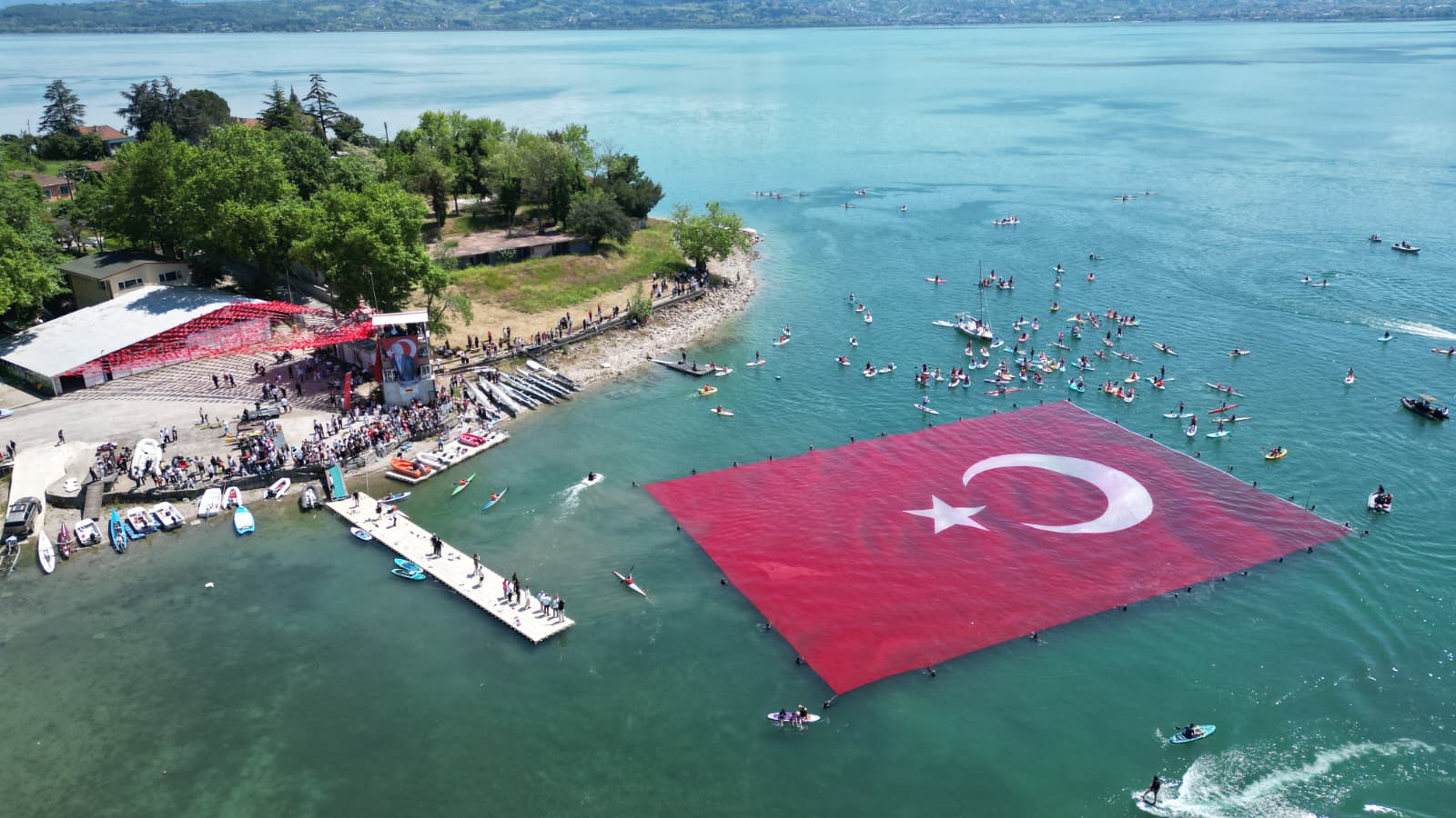 Serdivan Sapanca Gölü 19 Mayıs kutlamaları