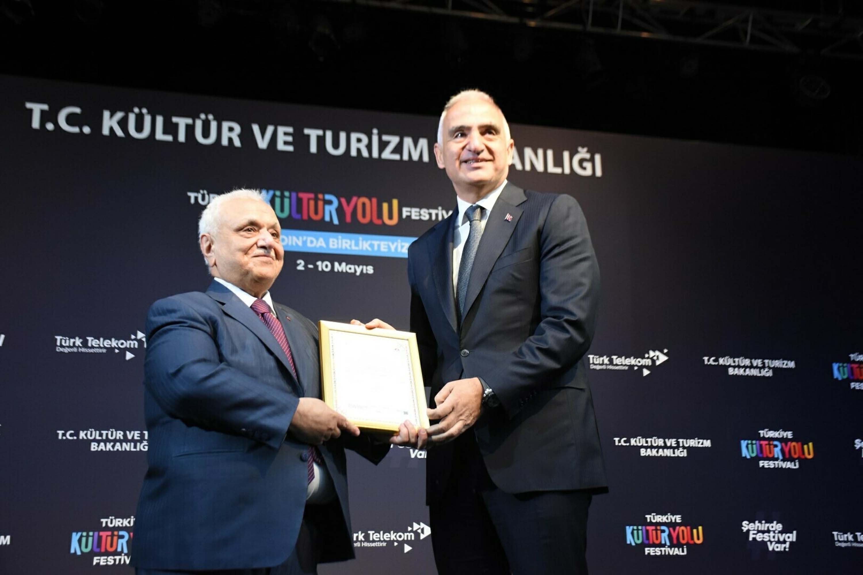Aydın Kültür Yolu Festivali açılışından bir görünüm
