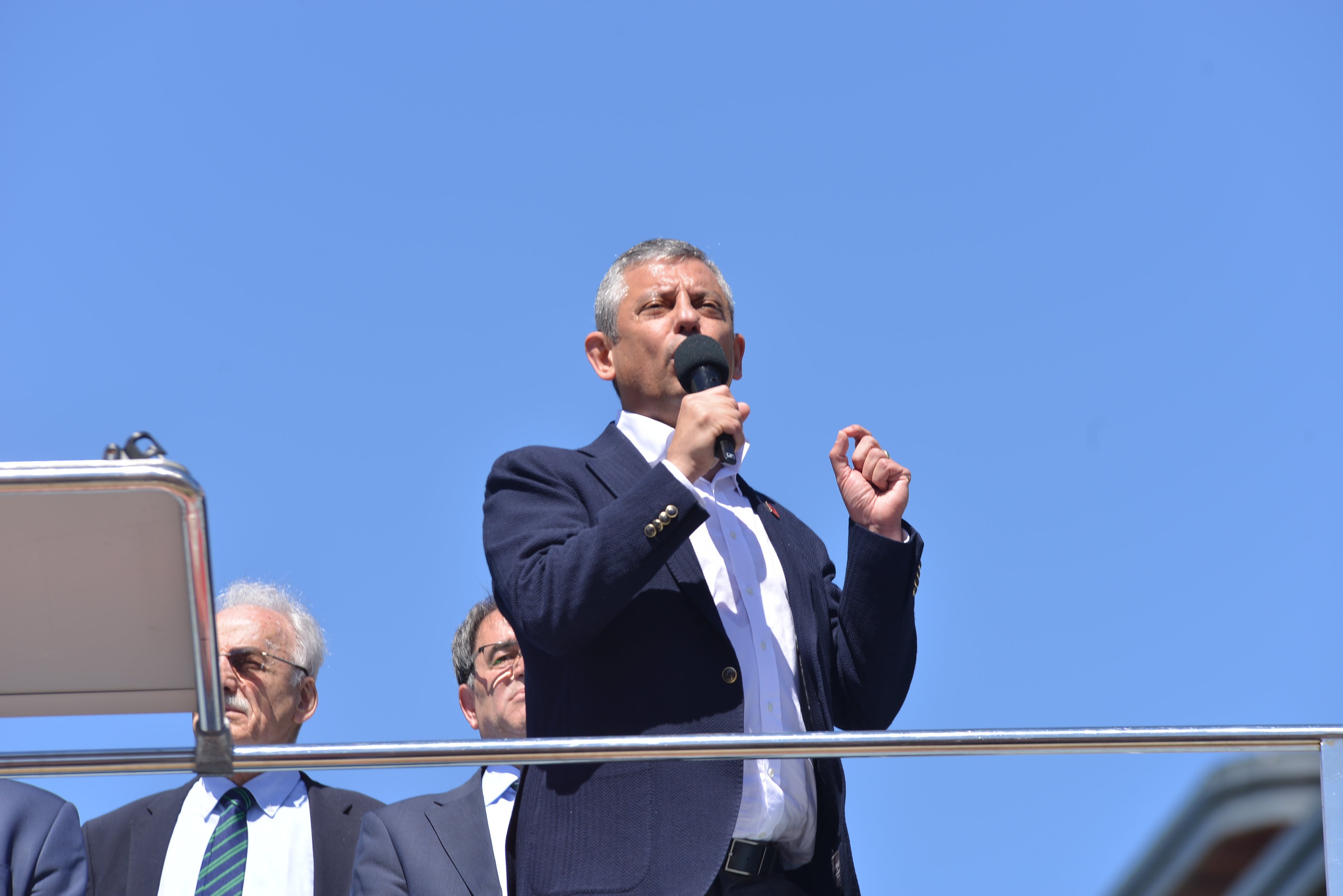 Özgür Özel Rize mitingi