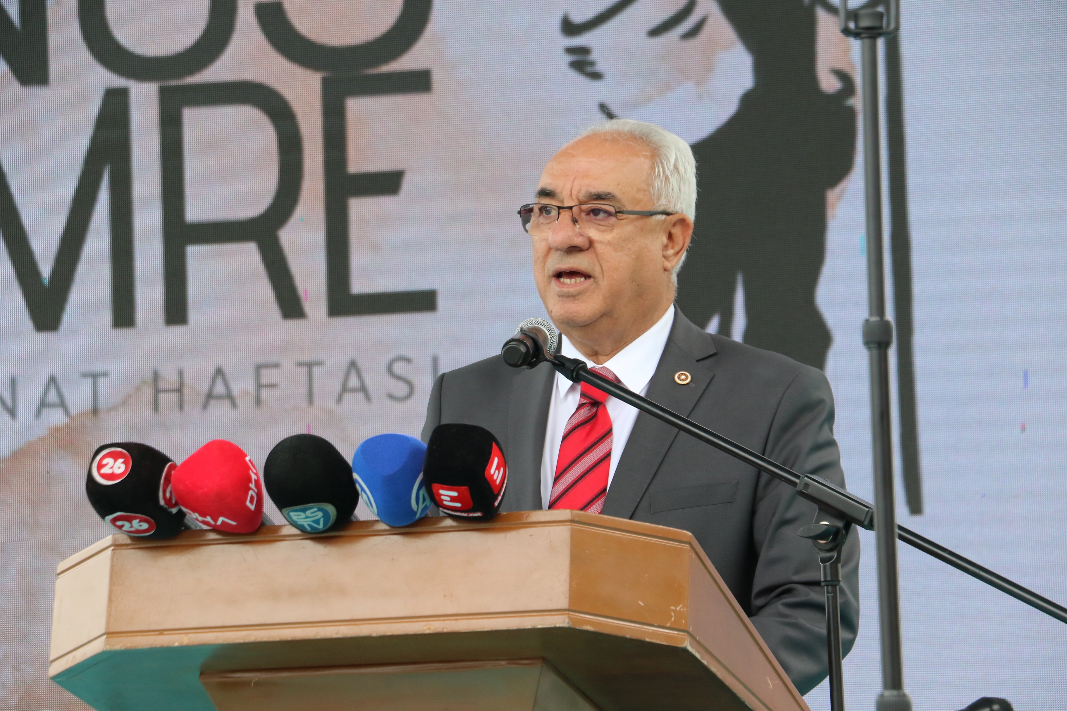 Yunus Emre anma töreni stantları