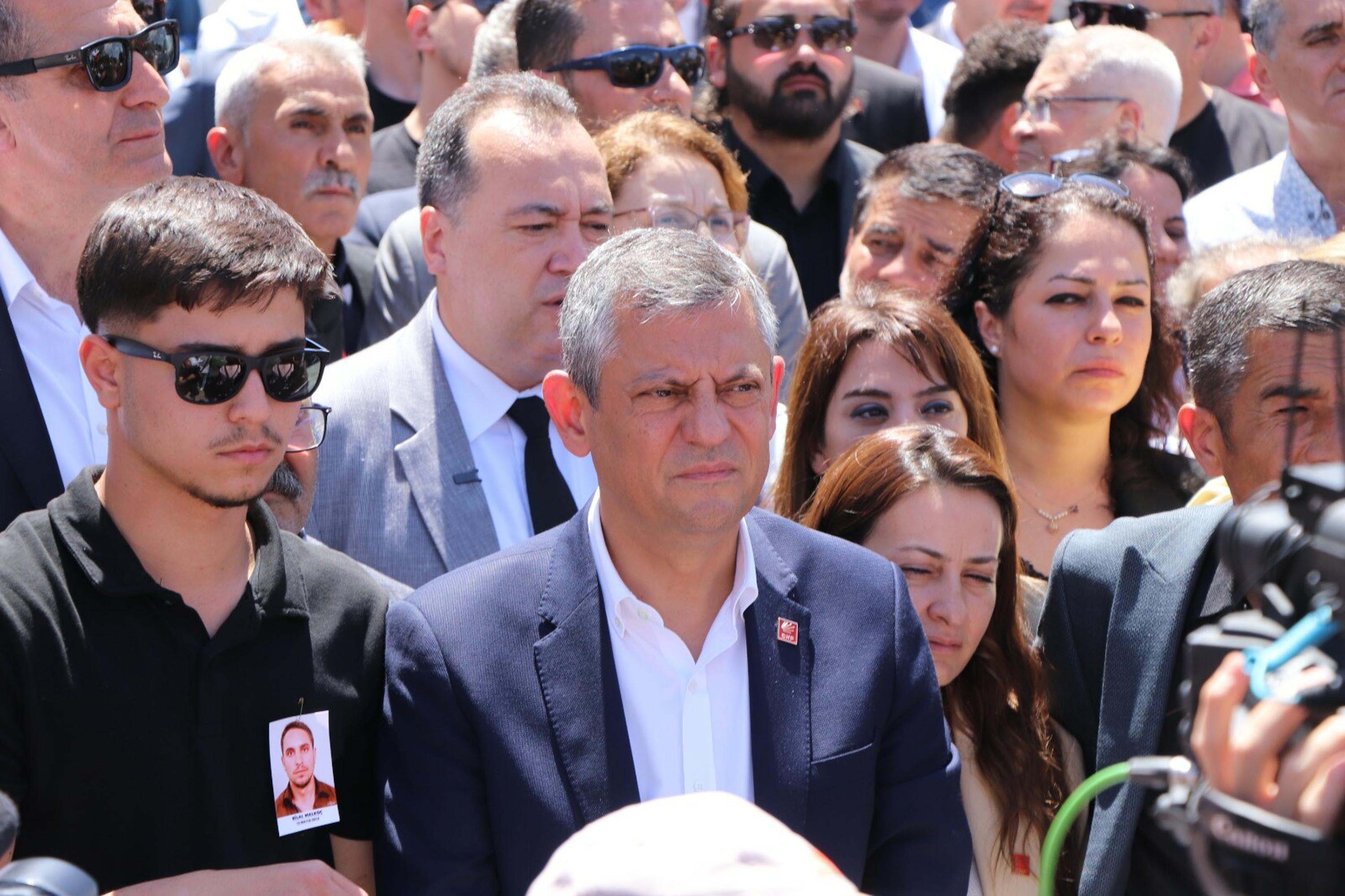 Soma anması kalabalık