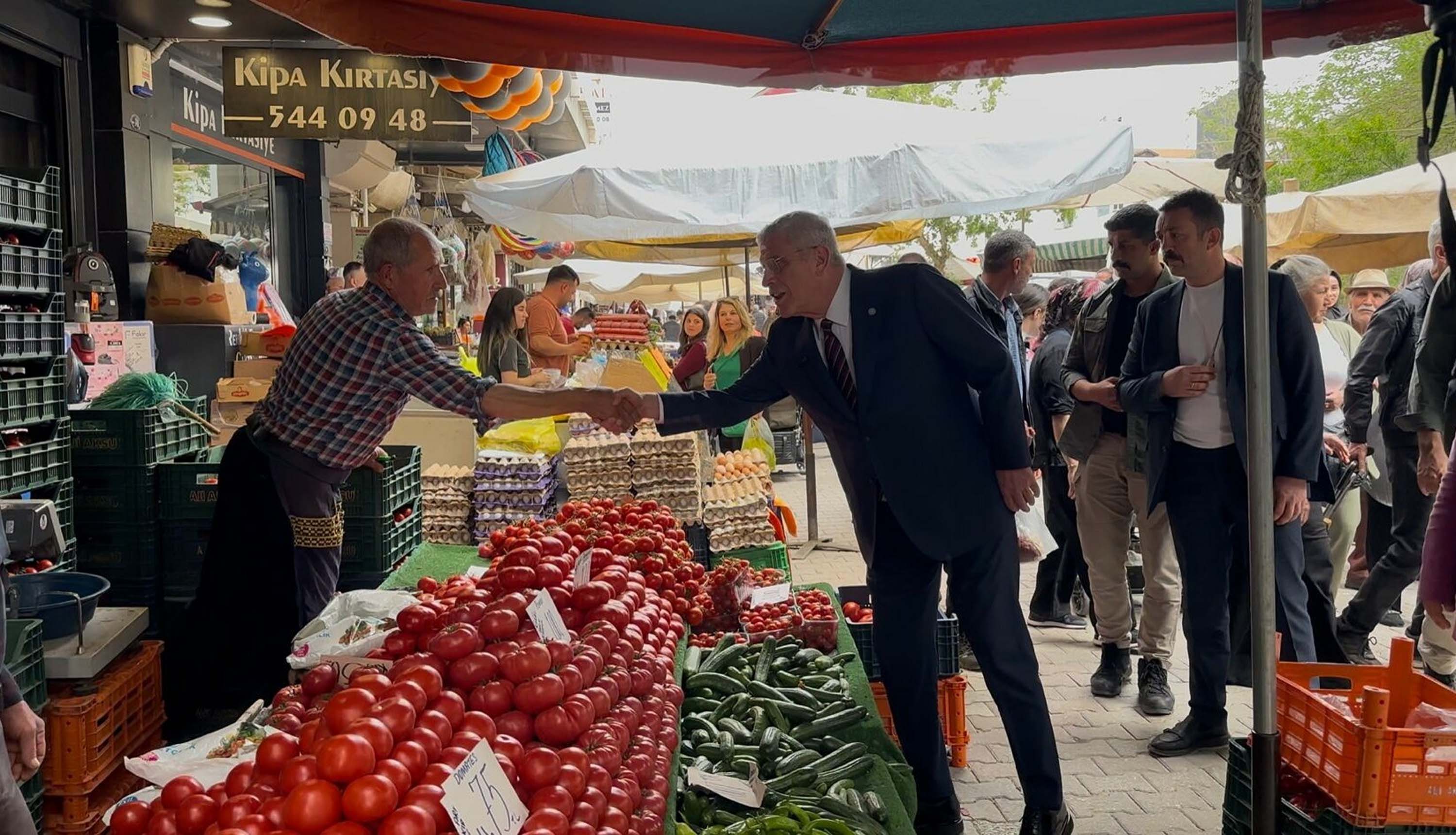 Müsavat Dervişoğlu Ödemiş esnafı talepleri
