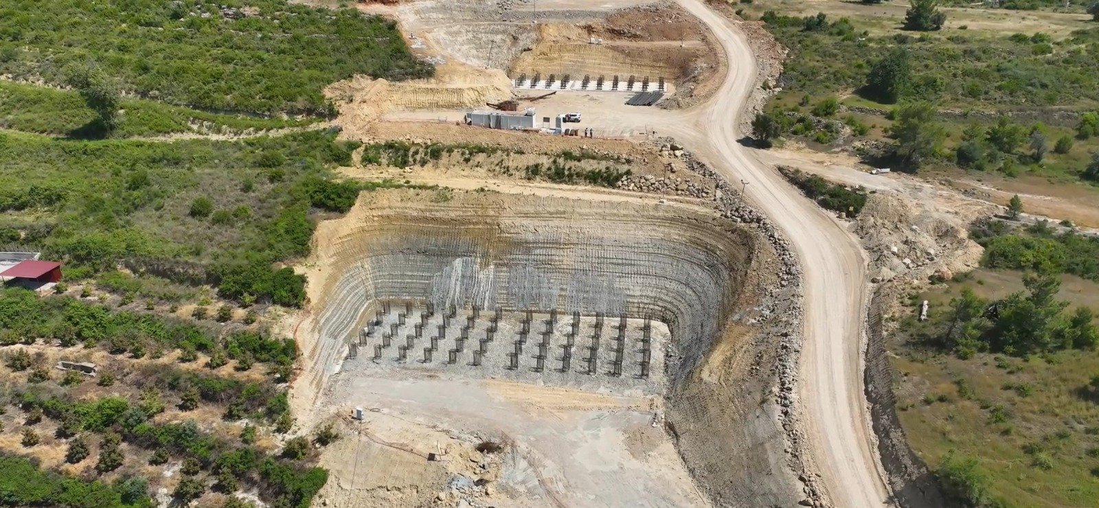 Antalya-Alanya Otoyolu tünel çalışmaları
