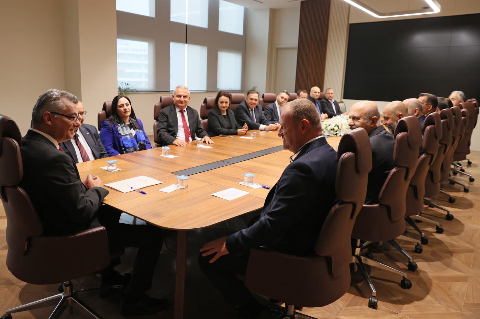 KKTC Cumhurbaşkanı Erhürman, RTÜK Başkanı Daniş