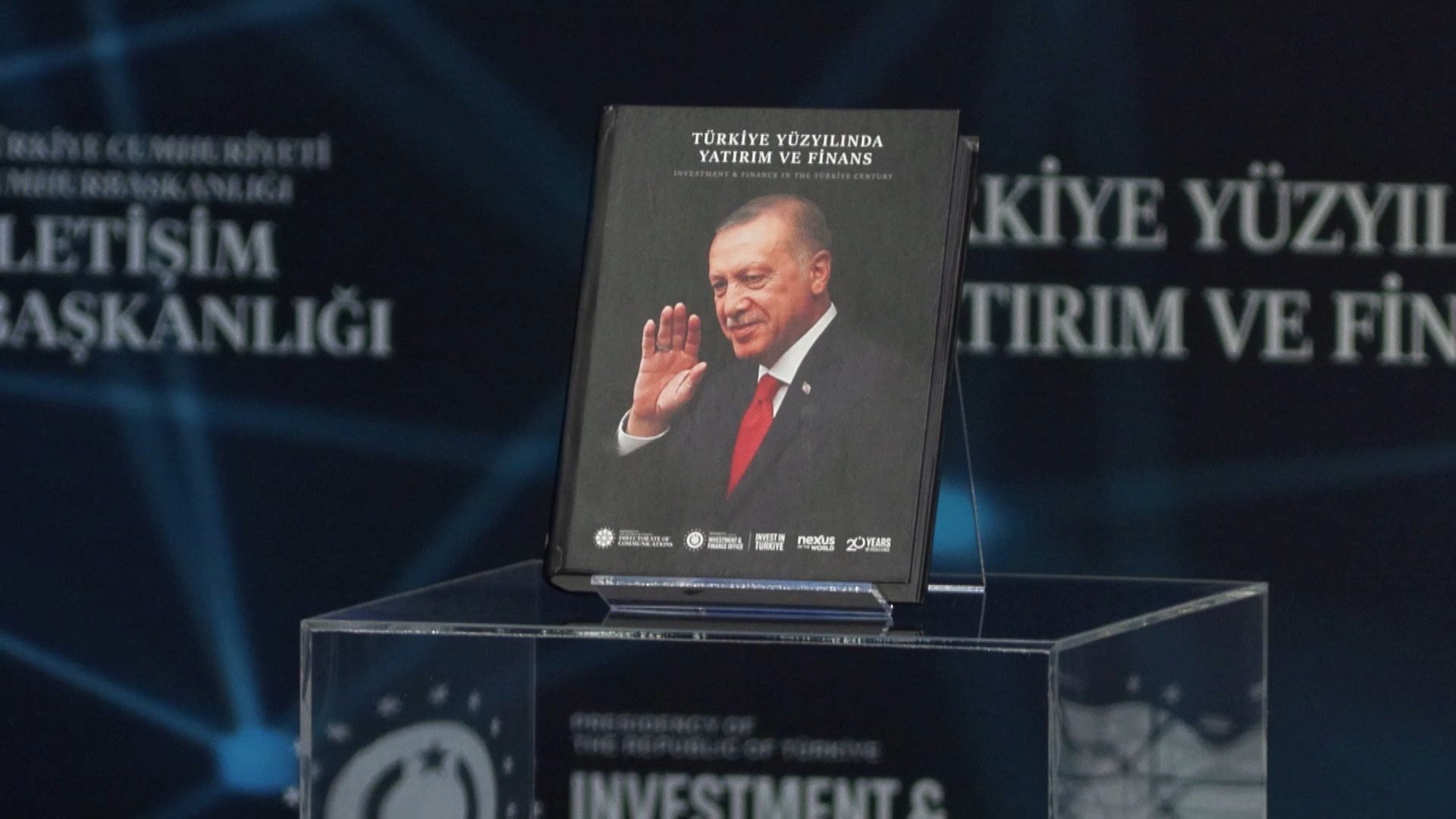 Türkiye Yüzyılında Yatırım ve Finans kitabı tanıtım programından bir görüntü