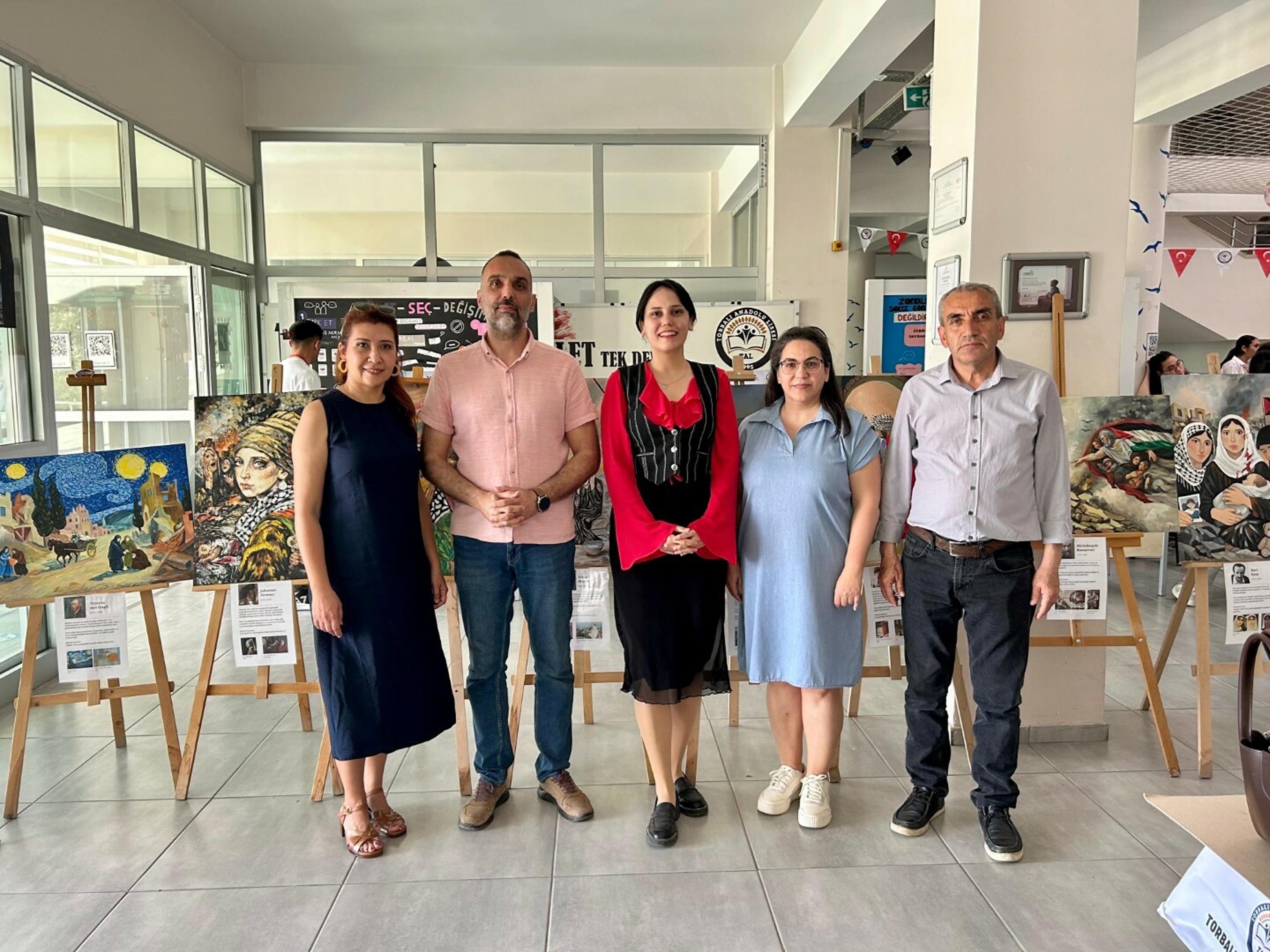 Öğrenci eserleri sergisi