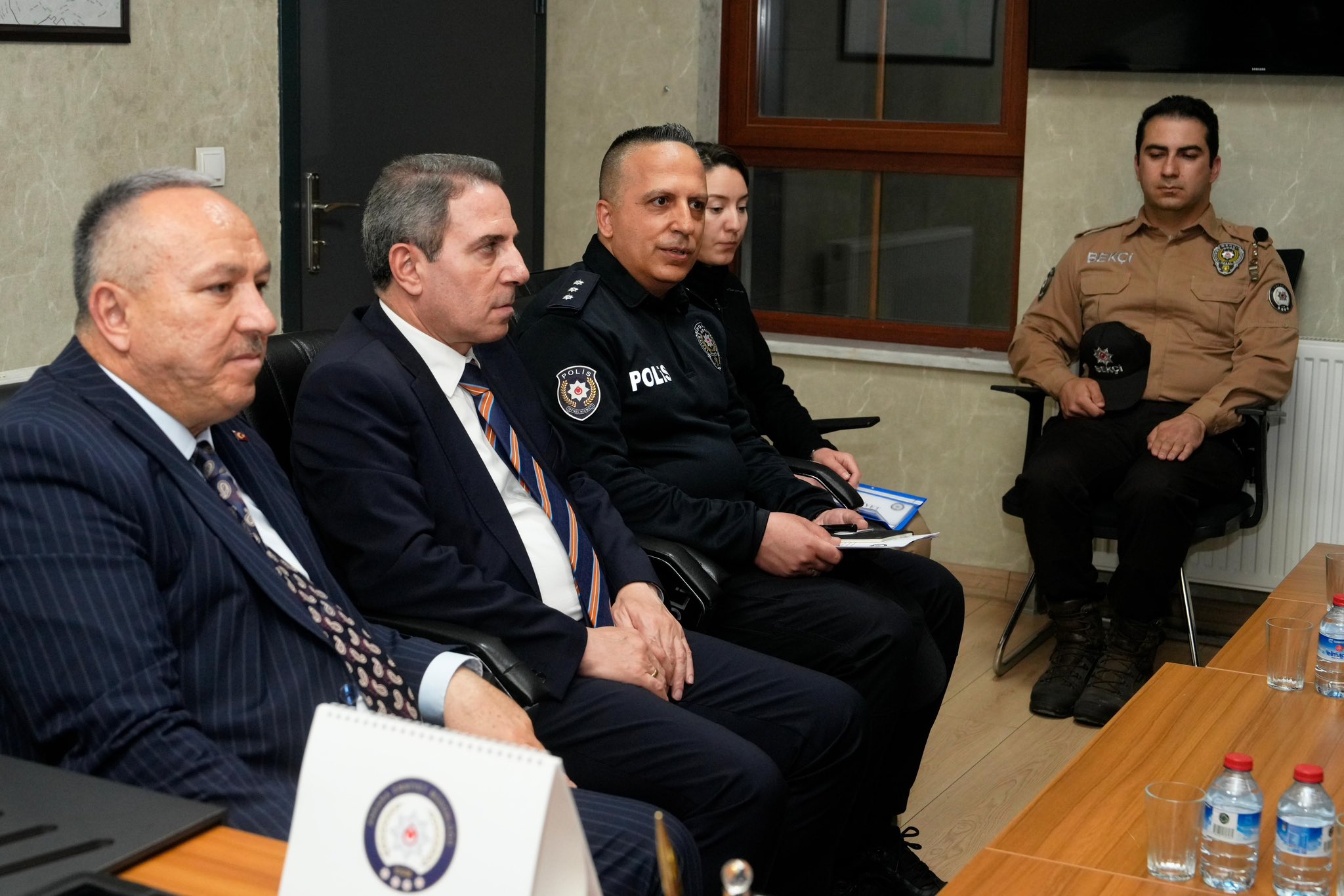 İçişleri Bakanı Mustafa Çiftçi, Emniyet Genel Müdürü Ali Fidan, Ankara Valisi Yakup Canbolat ve İl Emniyet Müdürü Maksut Yüksek, 10 Nisan Şehit Nazım Tuncer Polis Merkezi Amirliği ziyareti