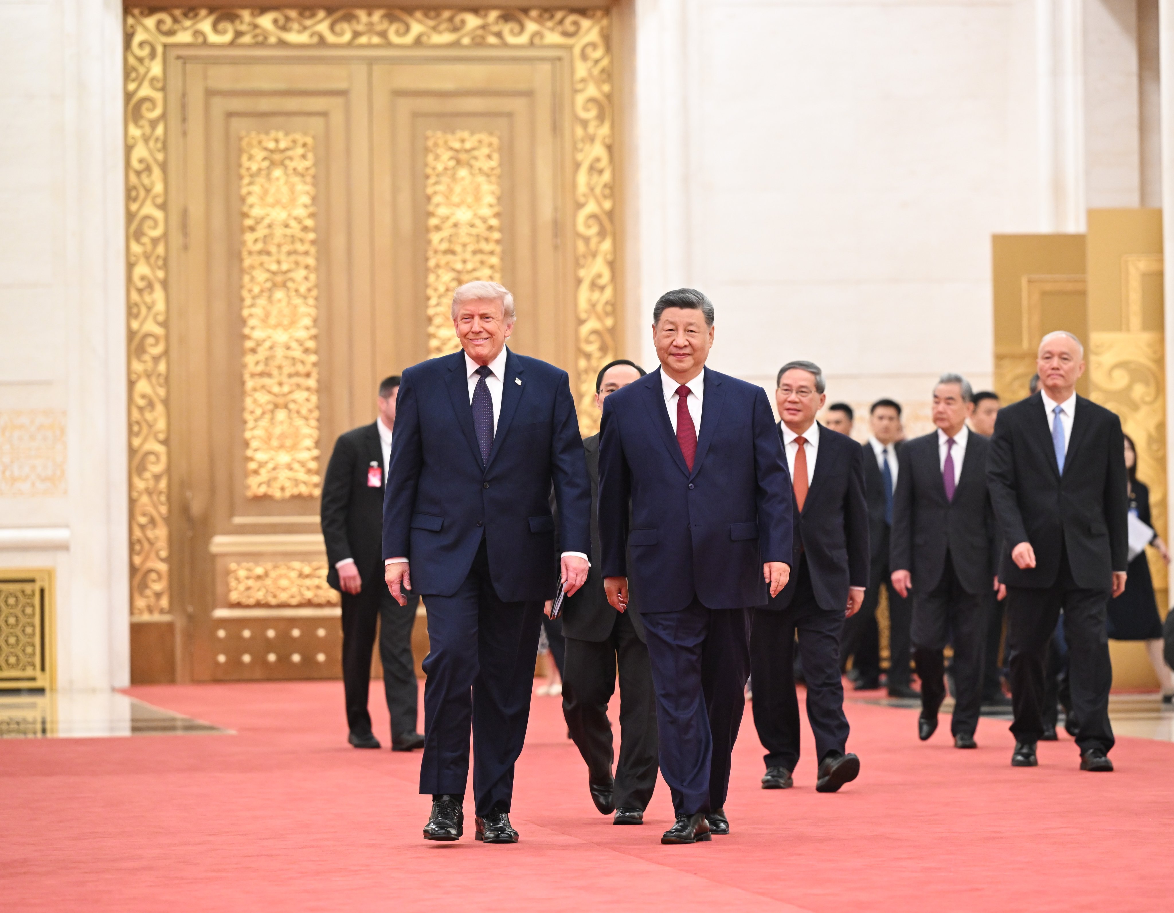 ABD Başkanı Donald Trump konuşma yapıyor