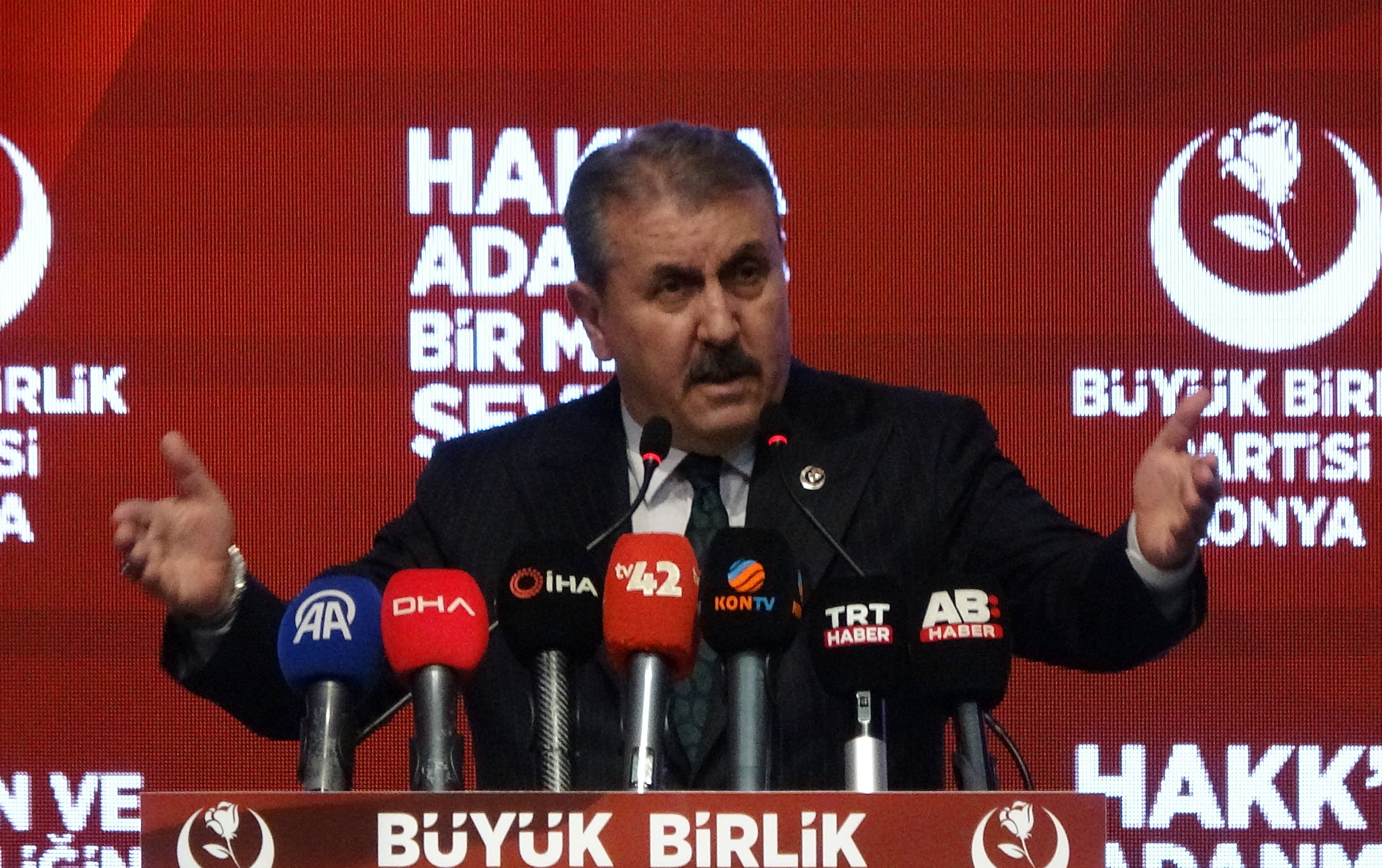Mustafa Destici Konya Kongresi