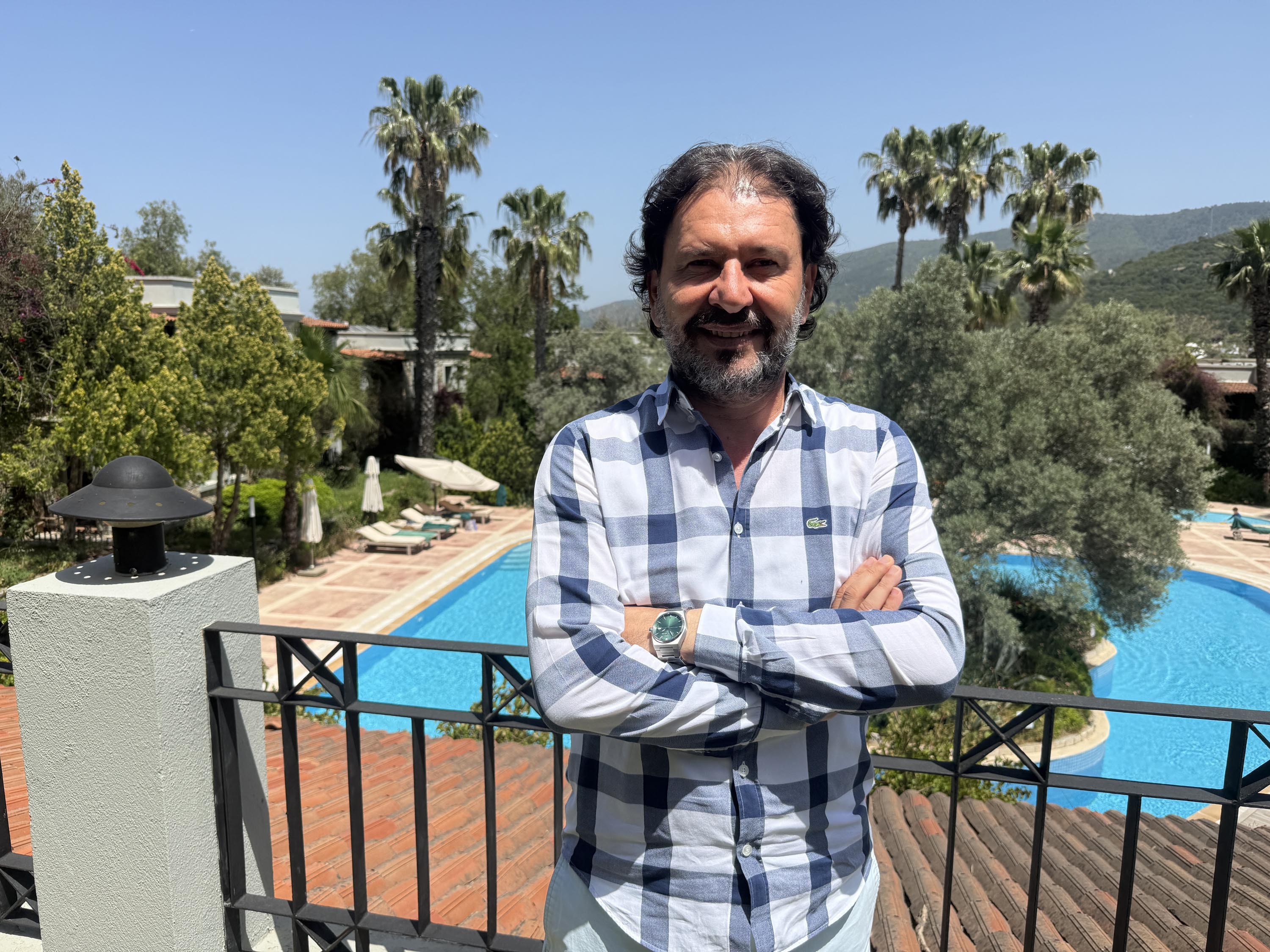 Bodrum plaj manzarası