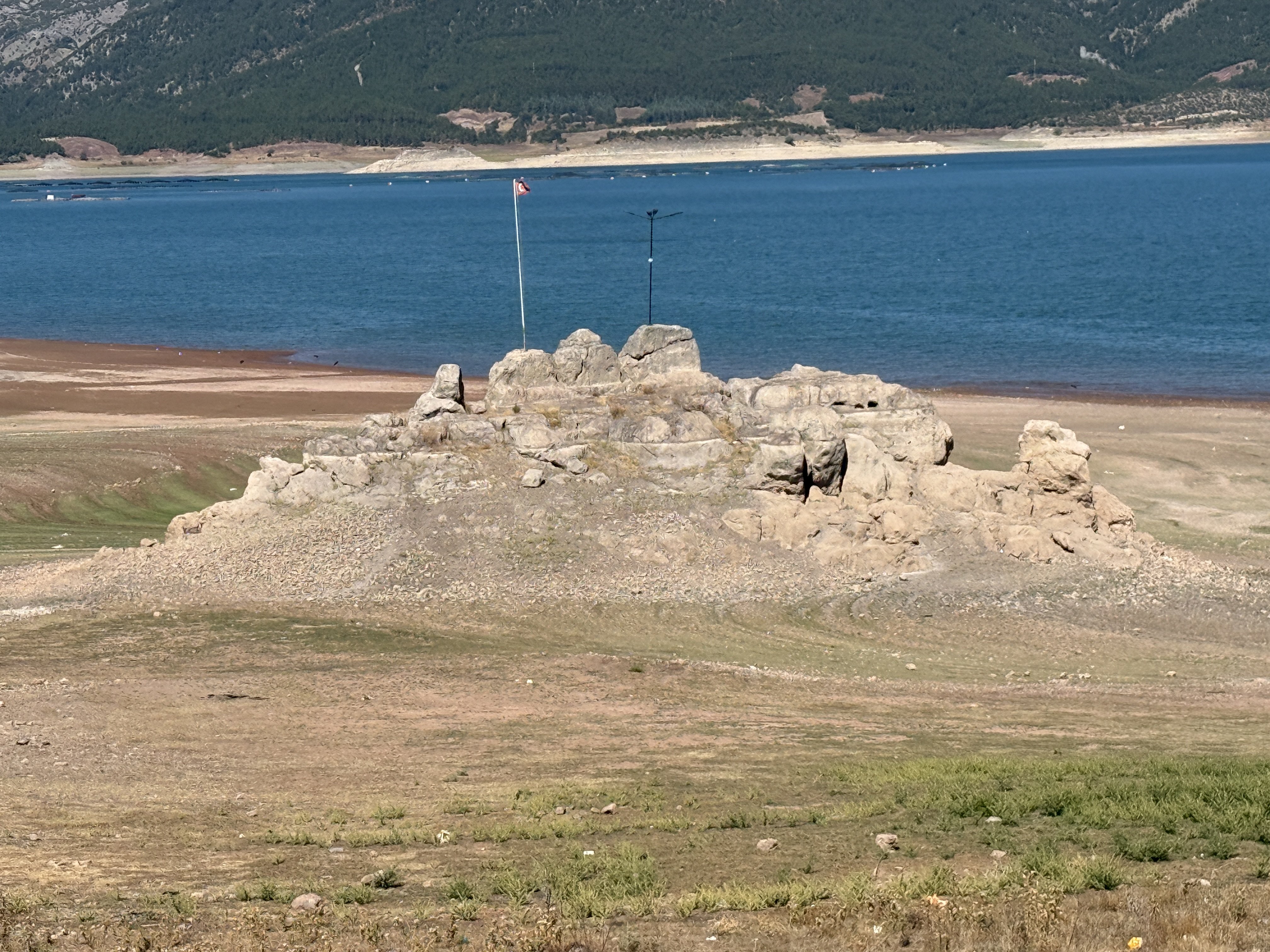 Almus Barajı Malkayası su altında