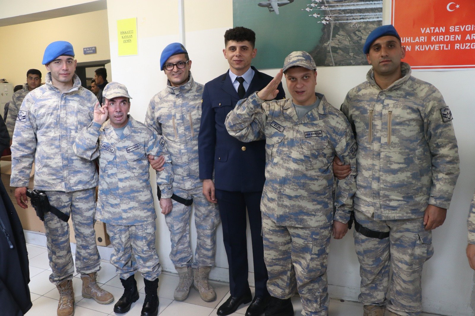 Kayseri askerlik töreni engelli