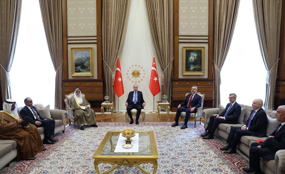 Cumhurbaşkanı Erdoğan, Kuveyt Dışişleri Bakanı Al-Sabah