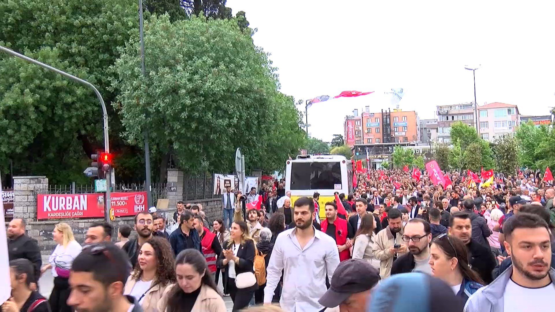 CHP Bahçelievler yürüyüşü