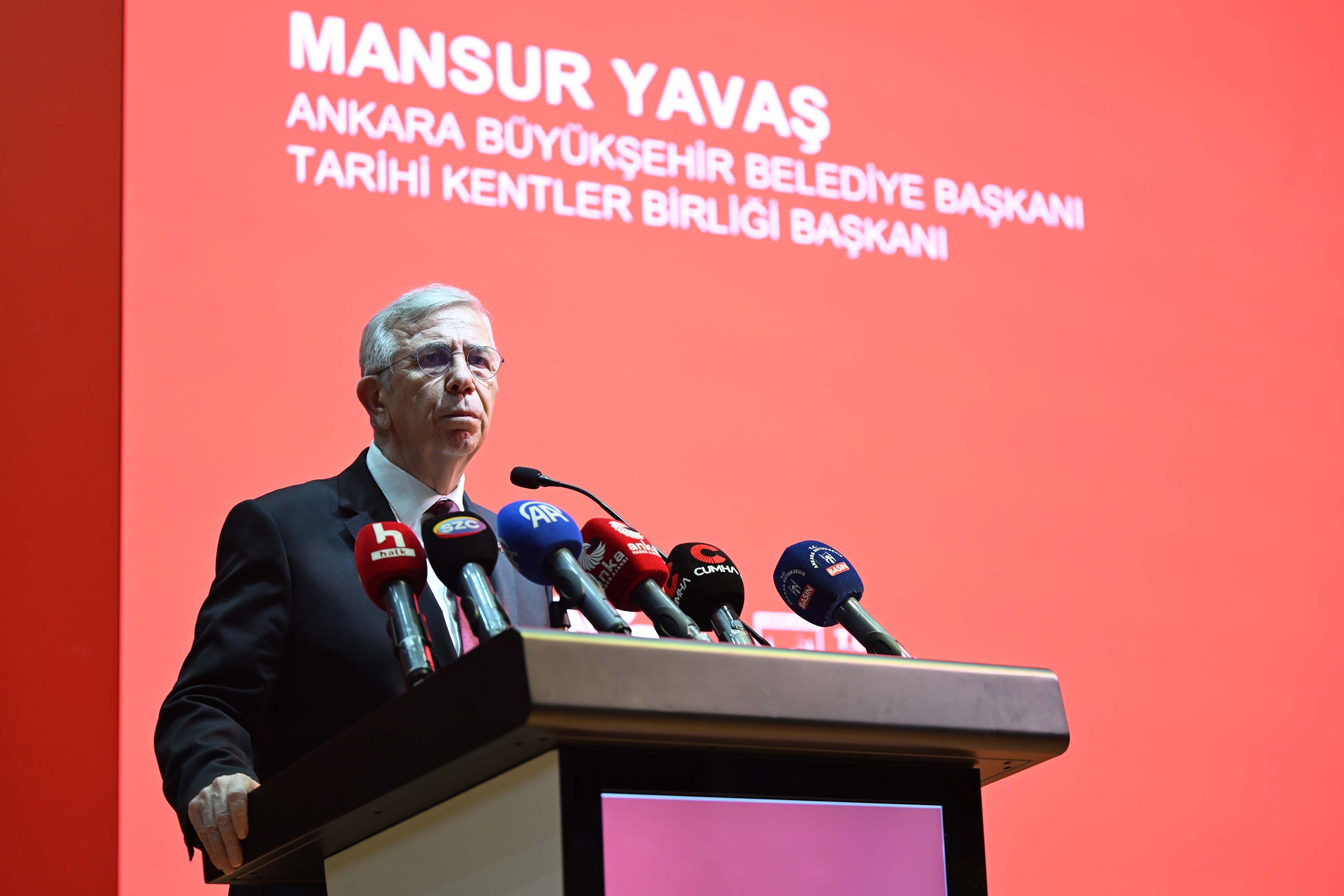 Mansur Yavaş Tarihi Kentler Birliği Toplantısı