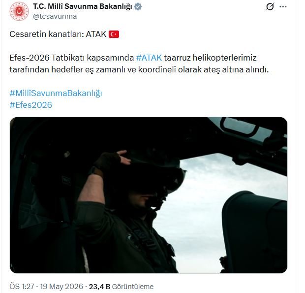 Efes-2026 Tatbikatı ATAK