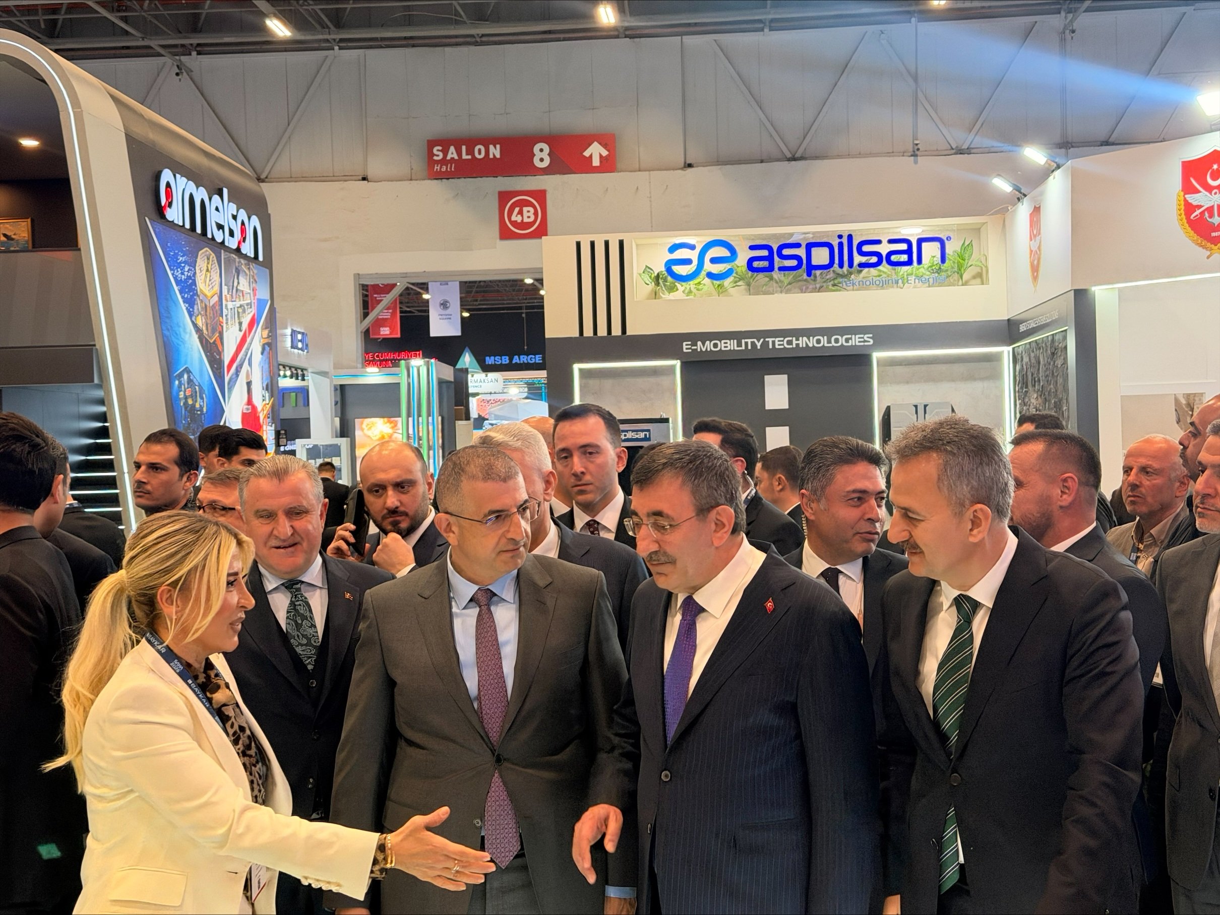 Cevdet Yılmaz, Cevdet Yılmaz fuar ziyareti