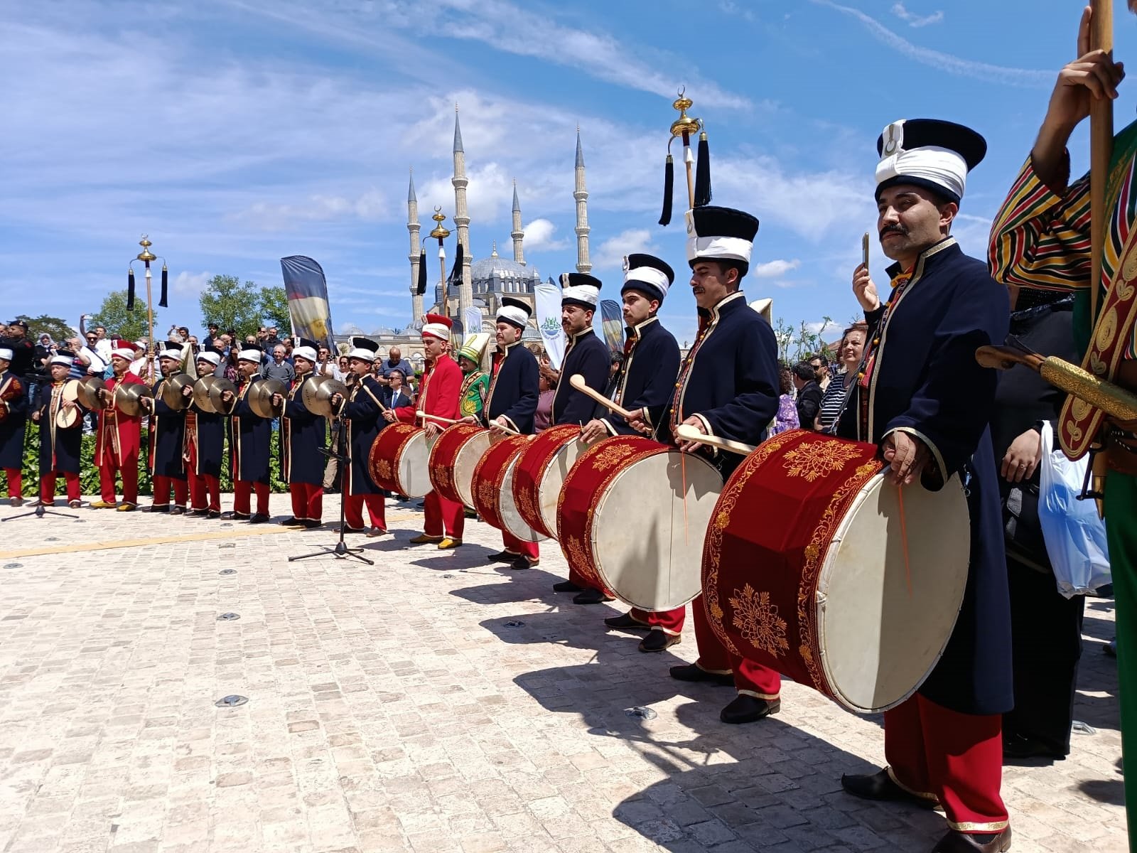 Edirne İstanbulun Fethi dron gösterisi hazırlıkları