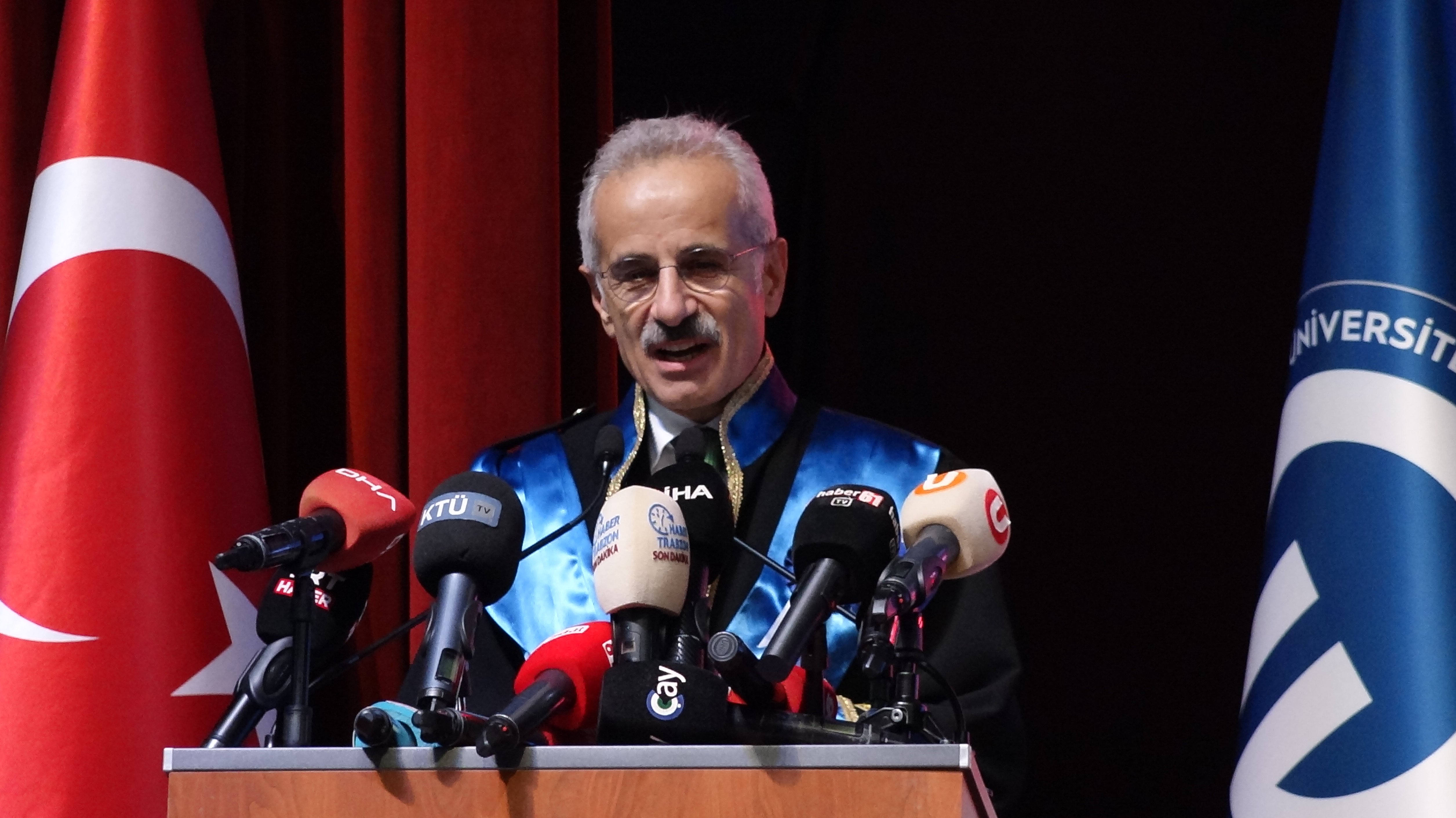 Bakan Uraloğlu KTÜ Fahri Doktora
