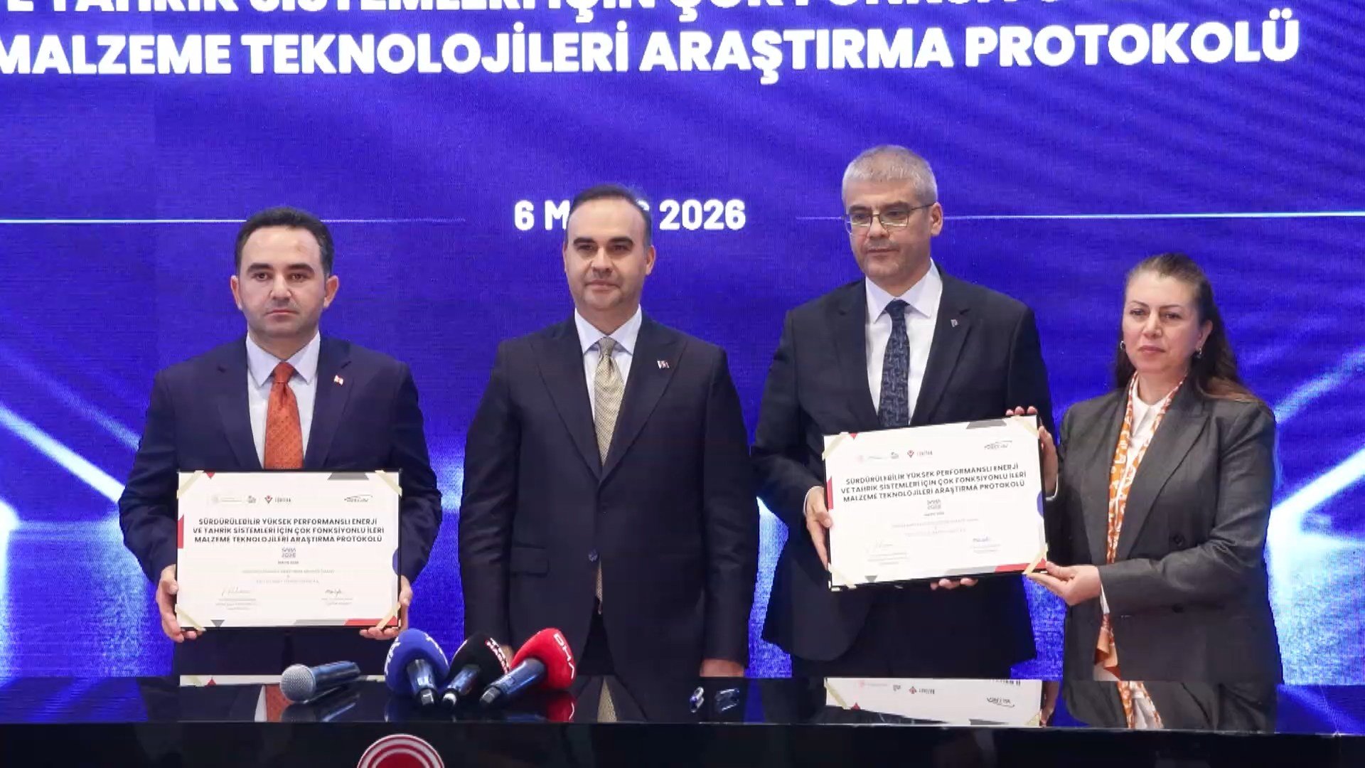 TÜBİTAK Savunma Sanayi İş Birlikleri imza töreni SAHA 2026