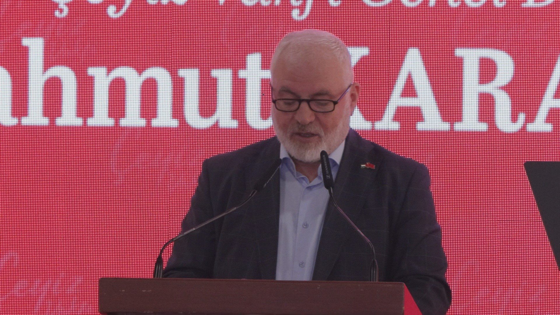 Aile ve Sosyal Hizmetler Bakanı Mahinur Özdemir Göktaş konuşma yapıyor
