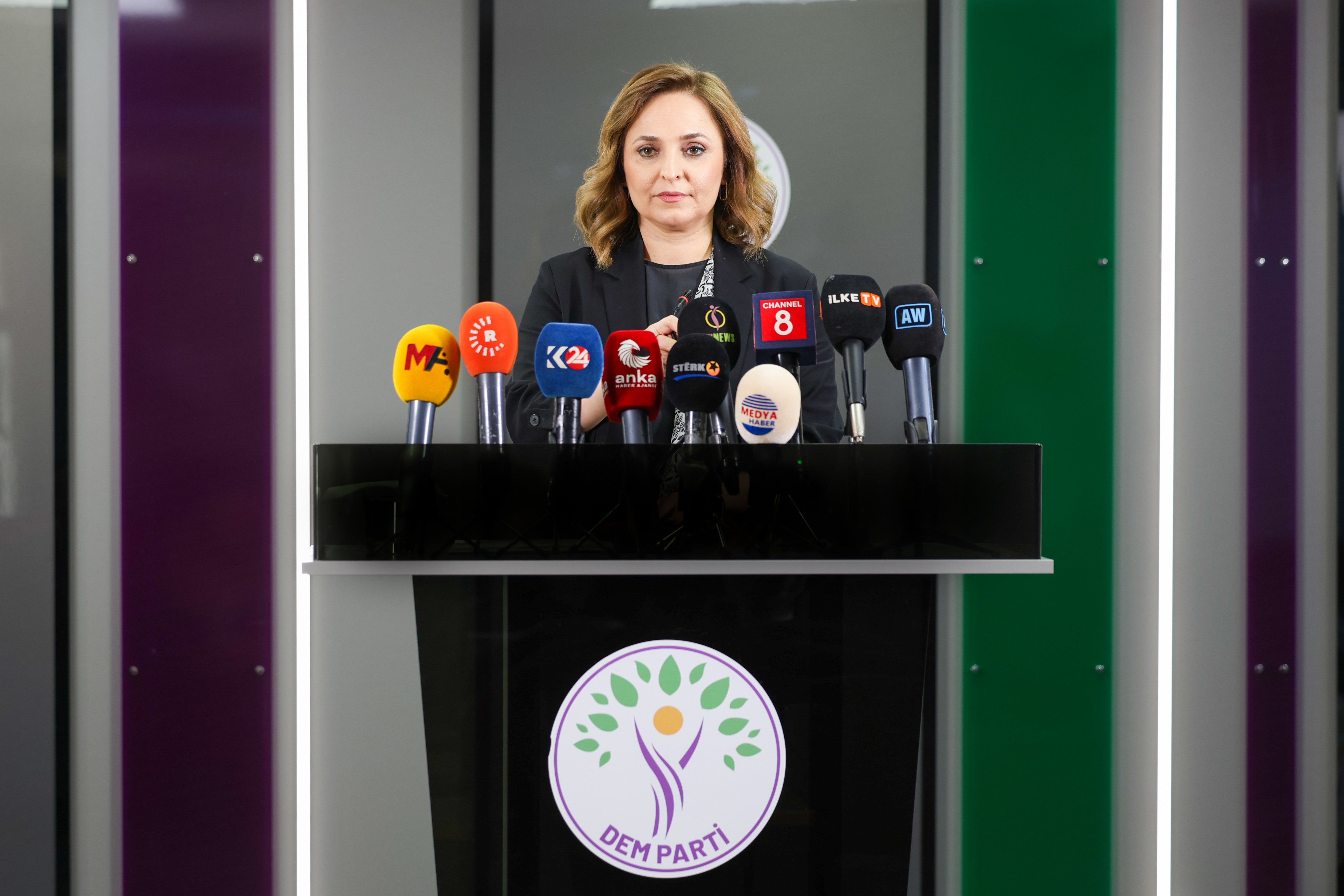 Ayşegül Doğan DEM Parti Merkez Yürütme Kurulu toplantısı