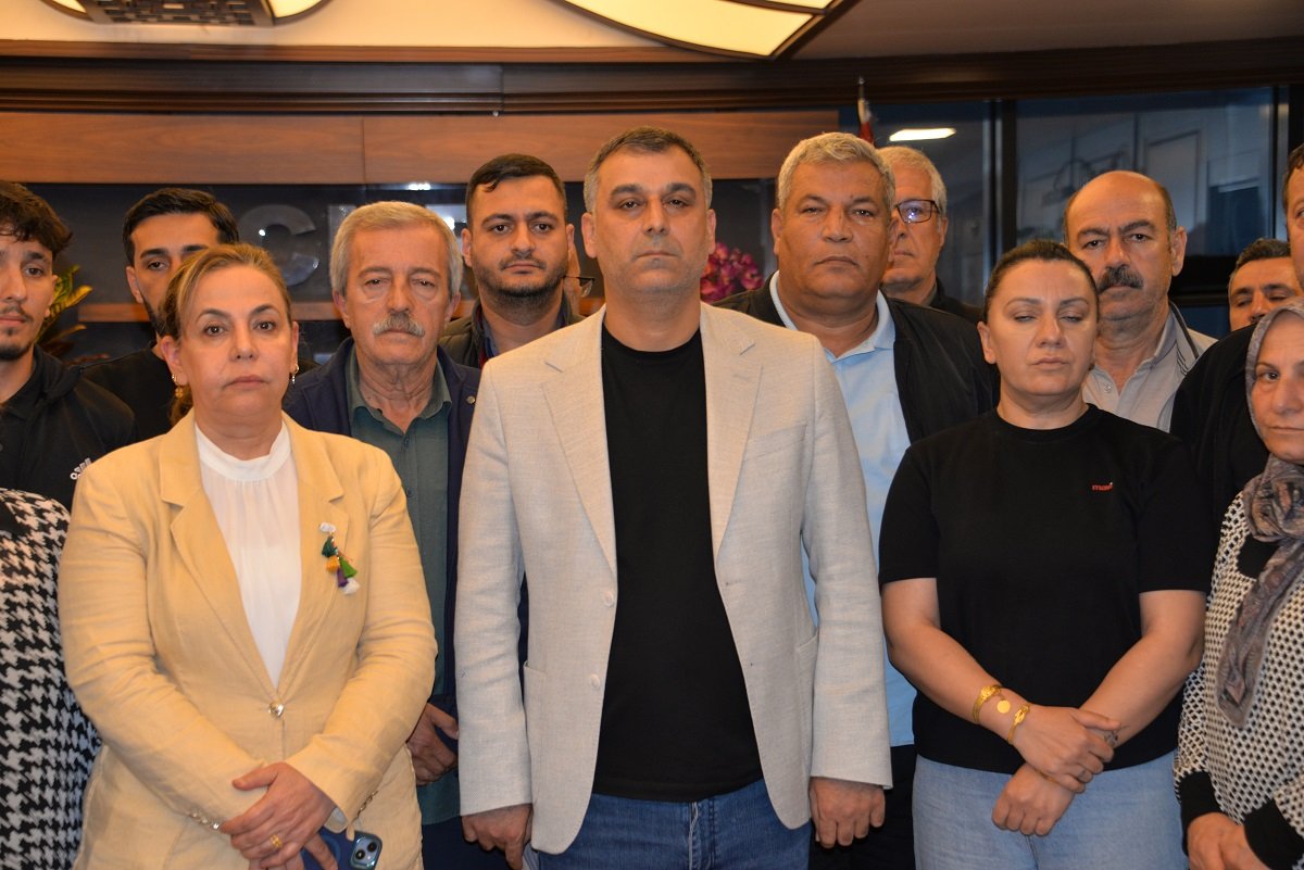 CHP Diyarbakır İl Başkanı Mehmet Berk konuşuyor