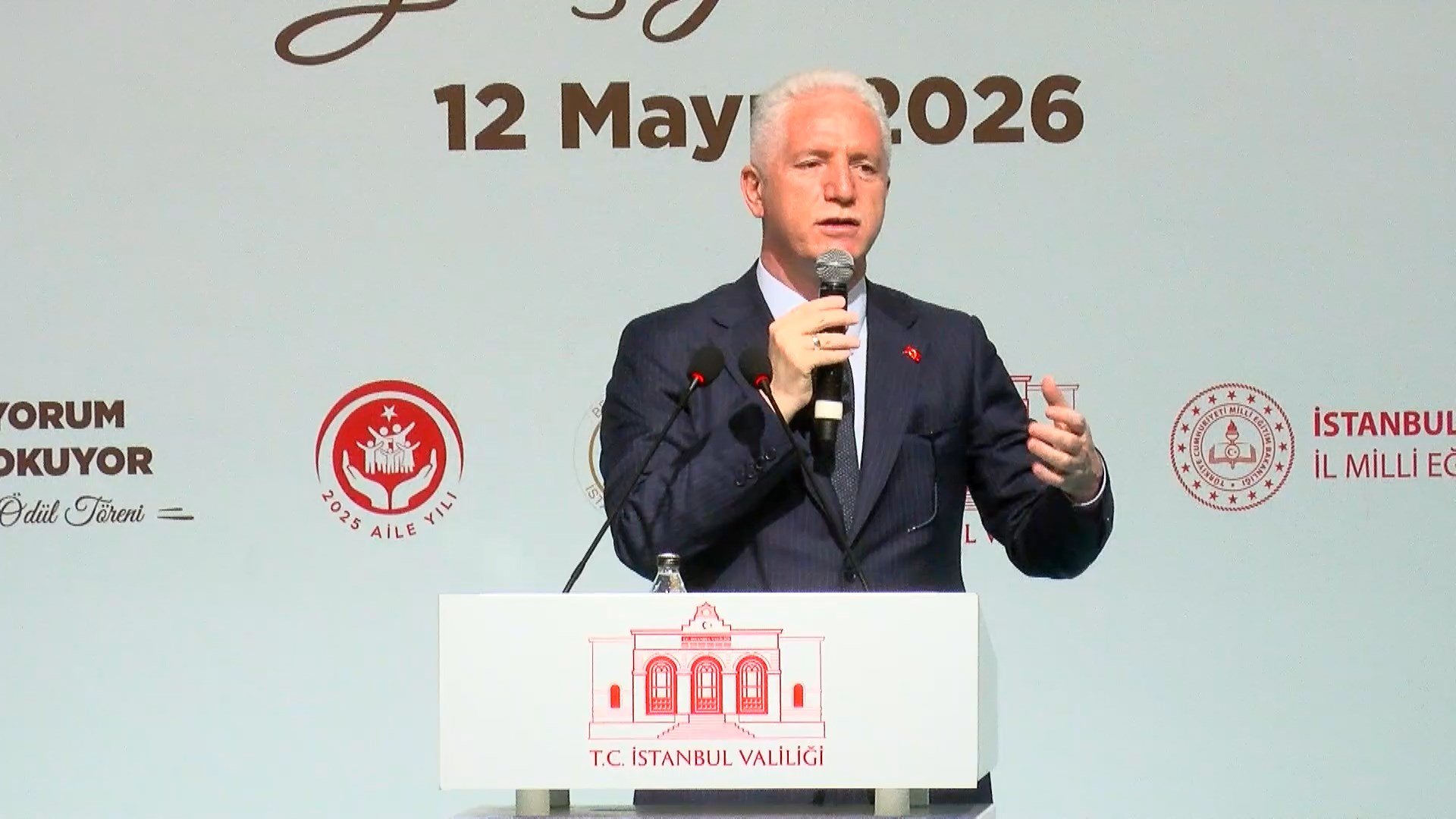 Davut Gül ödül töreni konuşması
