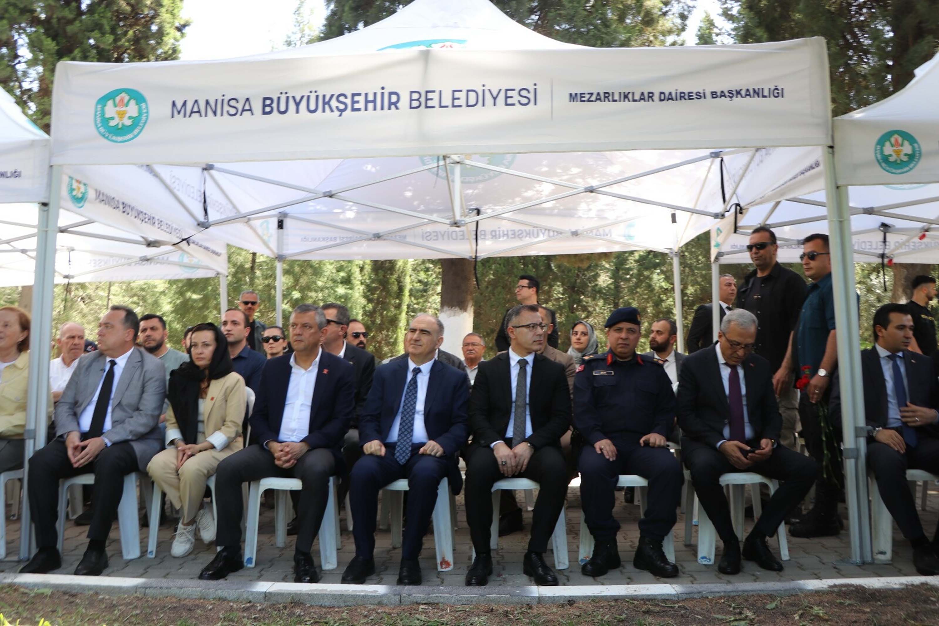 Soma maden faciası anma töreni genel görünüm