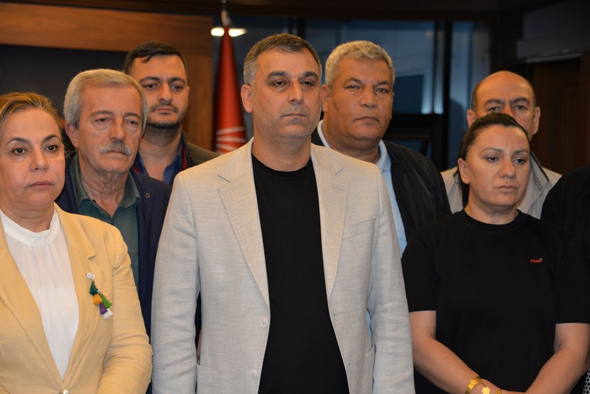 CHP Diyarbakır İl binasında basın açıklaması