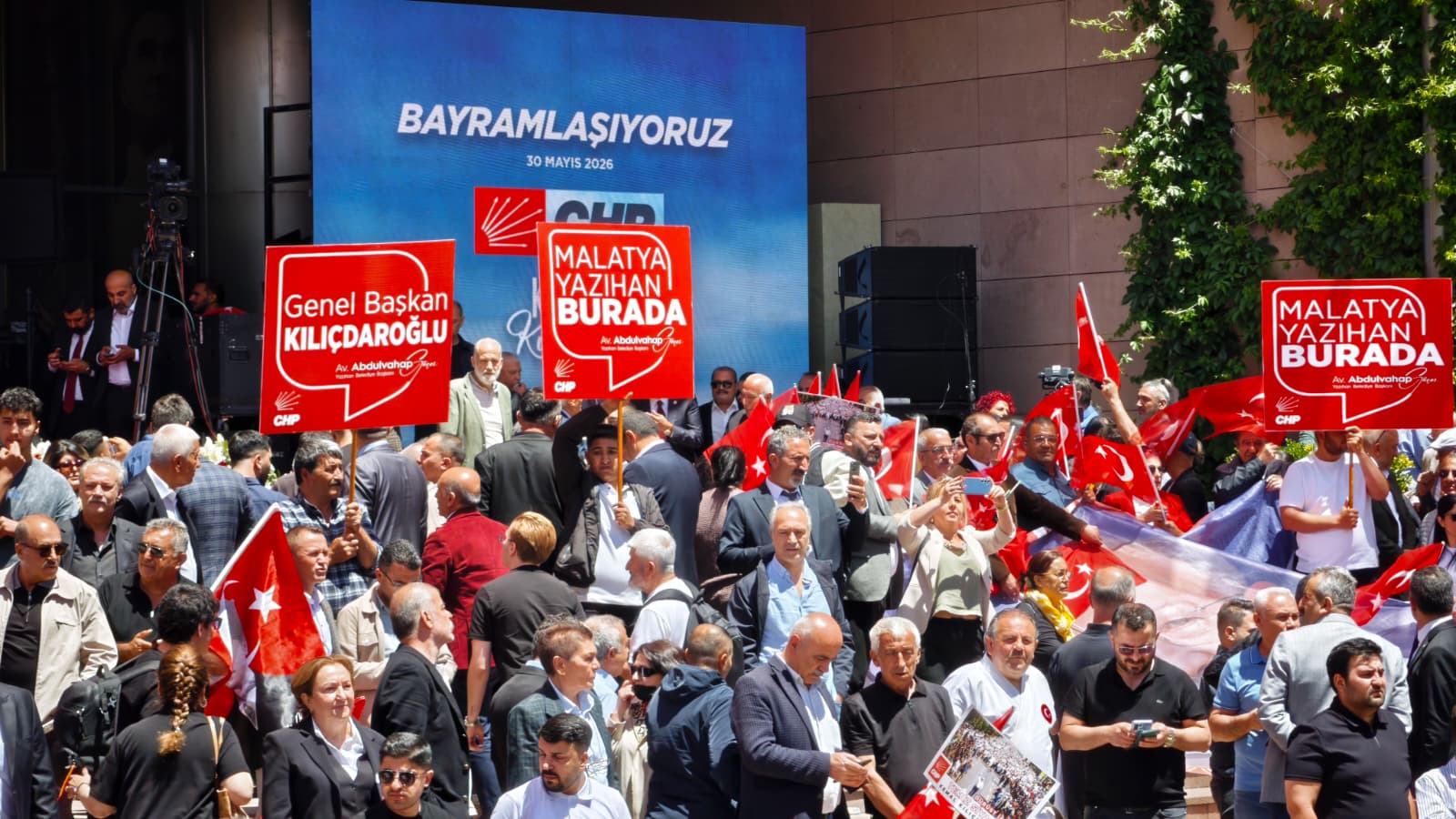 CHP Kemal Kılıçdaroğlu karşılama