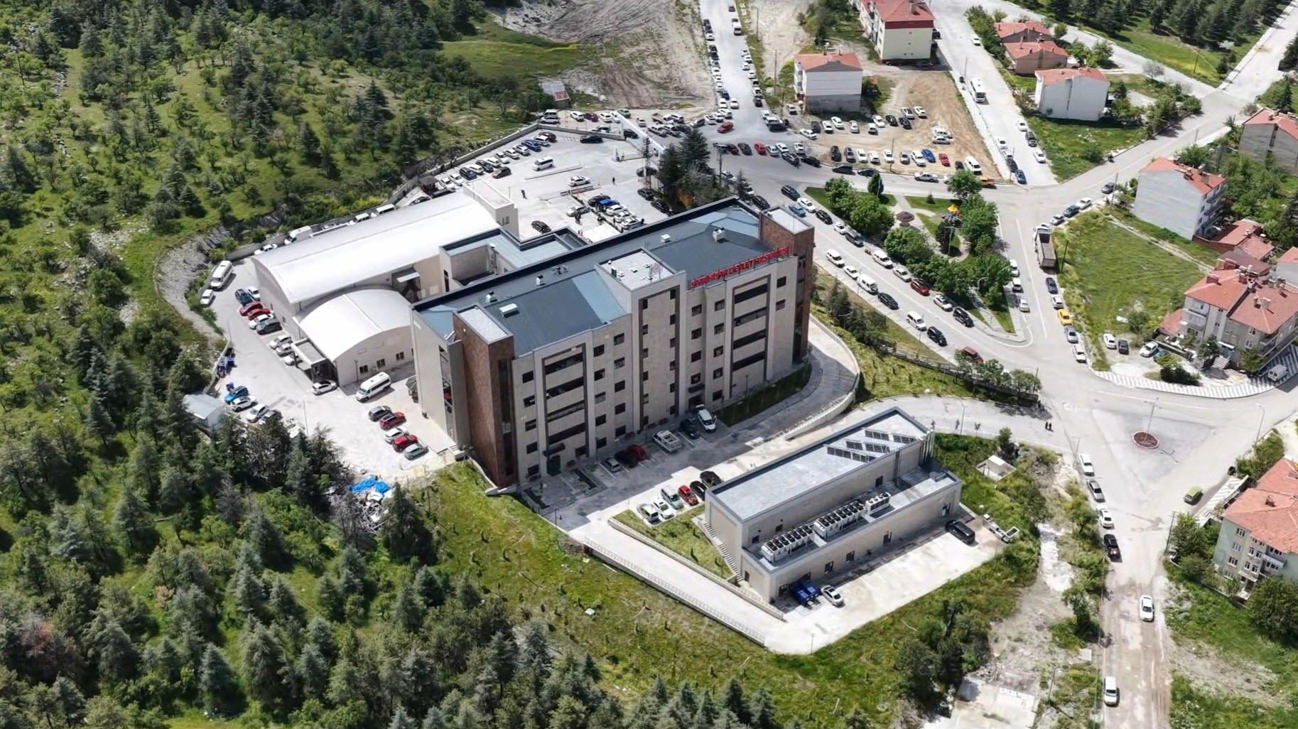 Açılış Kurdelesi Hastane açılış kurdelesi.