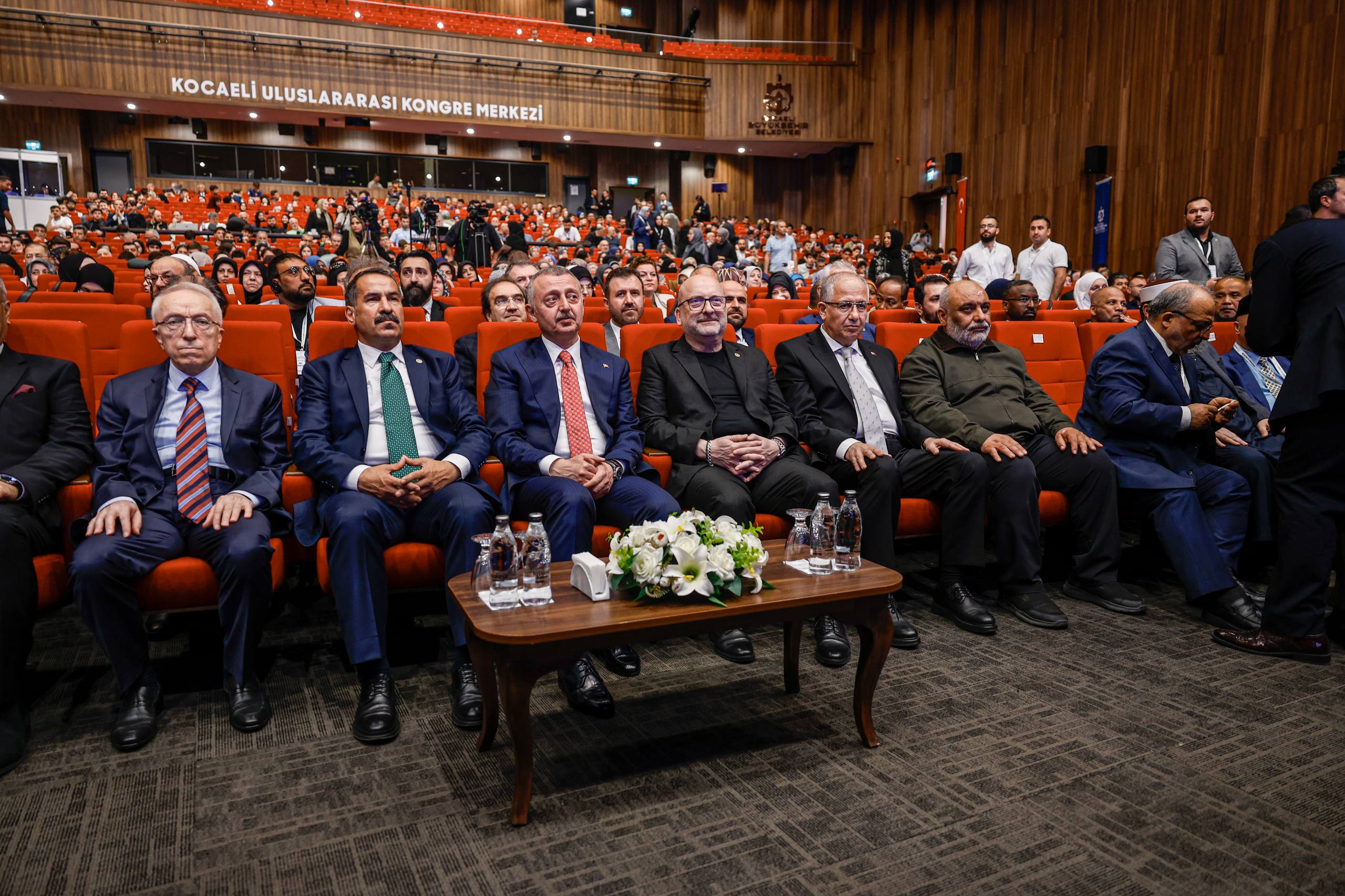 5. Uluslararası İslam Kültür ve Medeniyeti Sempozyumu açılış töreninden bir görüntü.