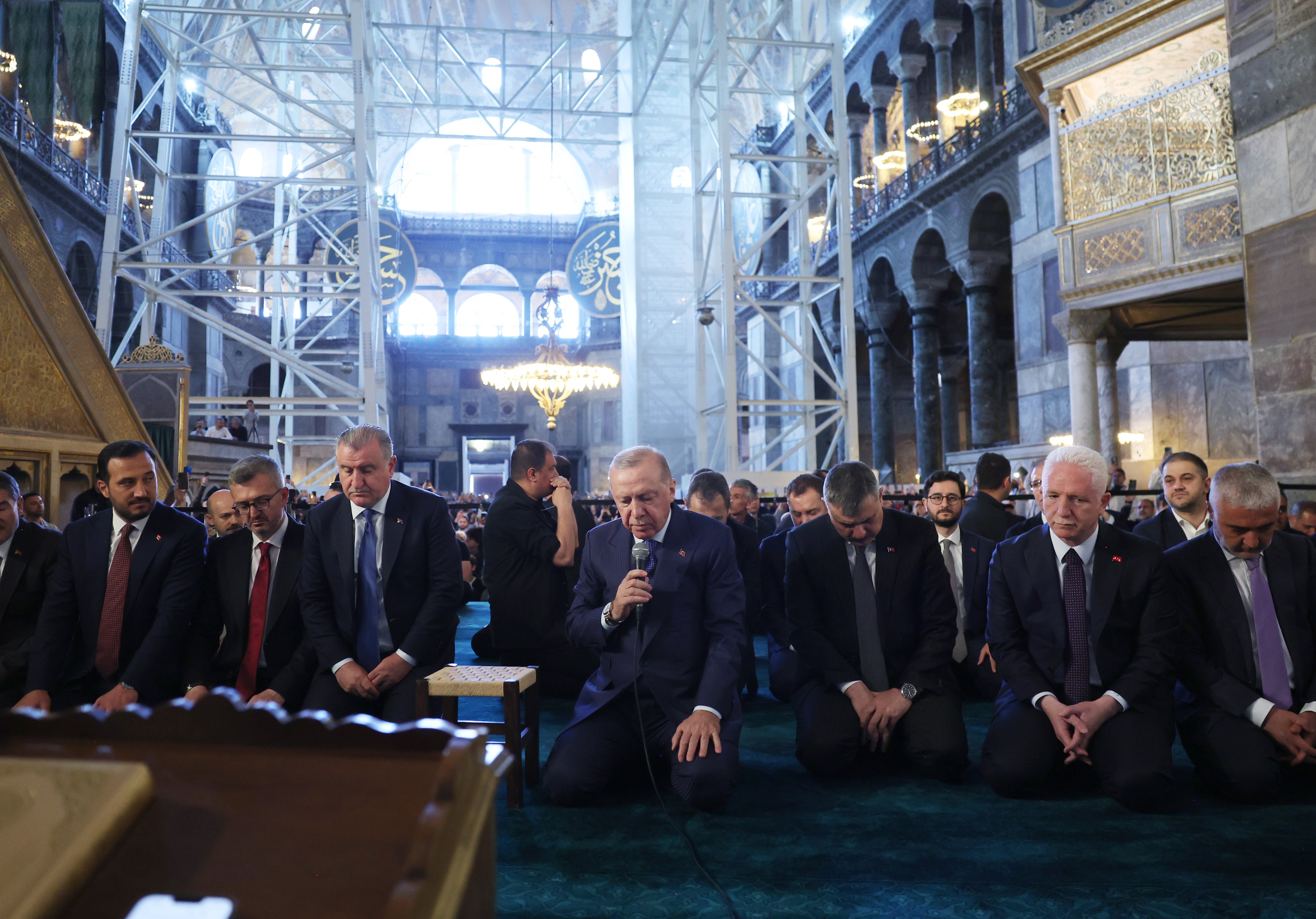 Cumhurbaşkanı Erdoğan Ayasofya Cuma Namazı