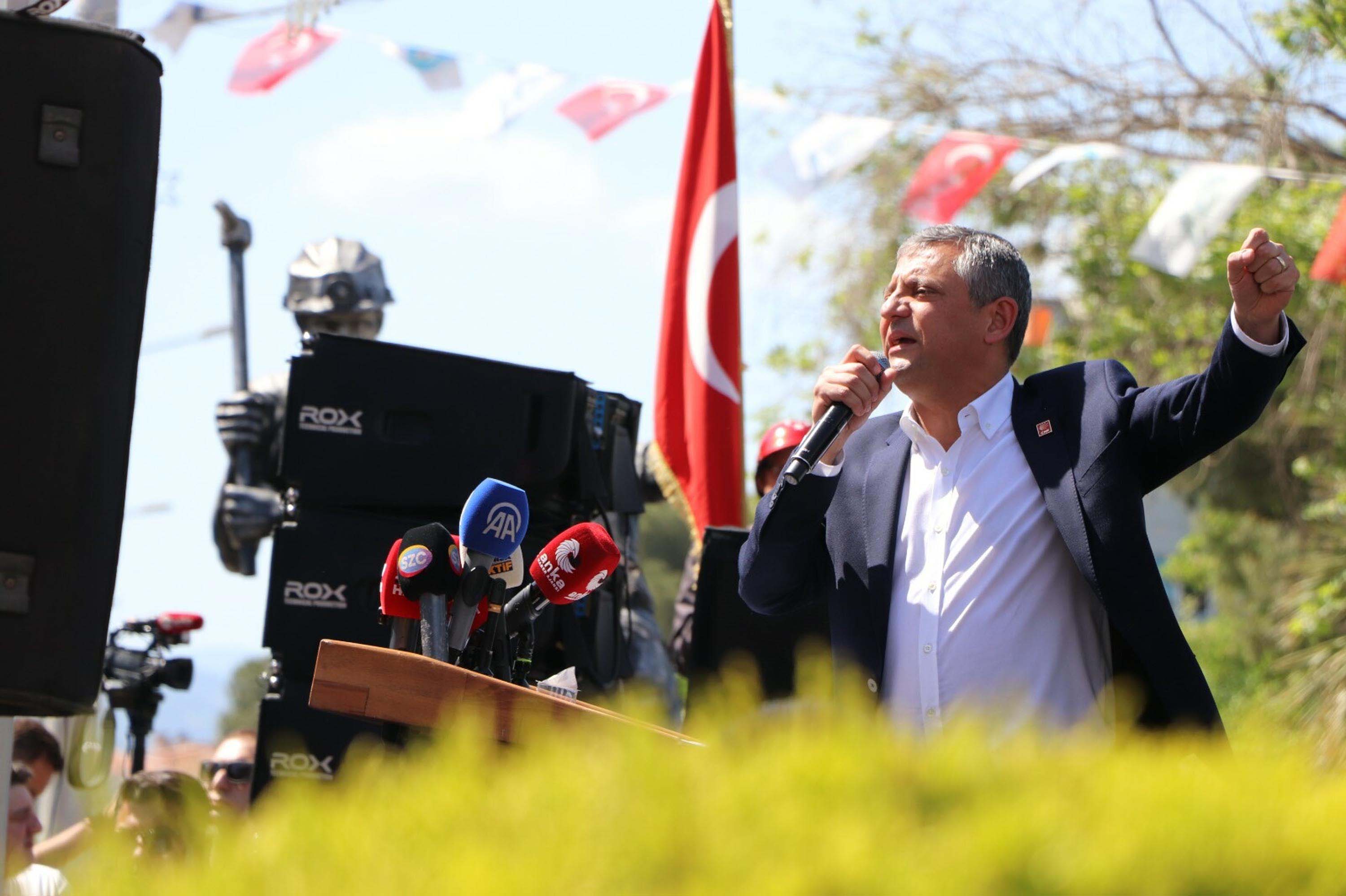 CHP Lideri Özgür Özel Soma konuşması