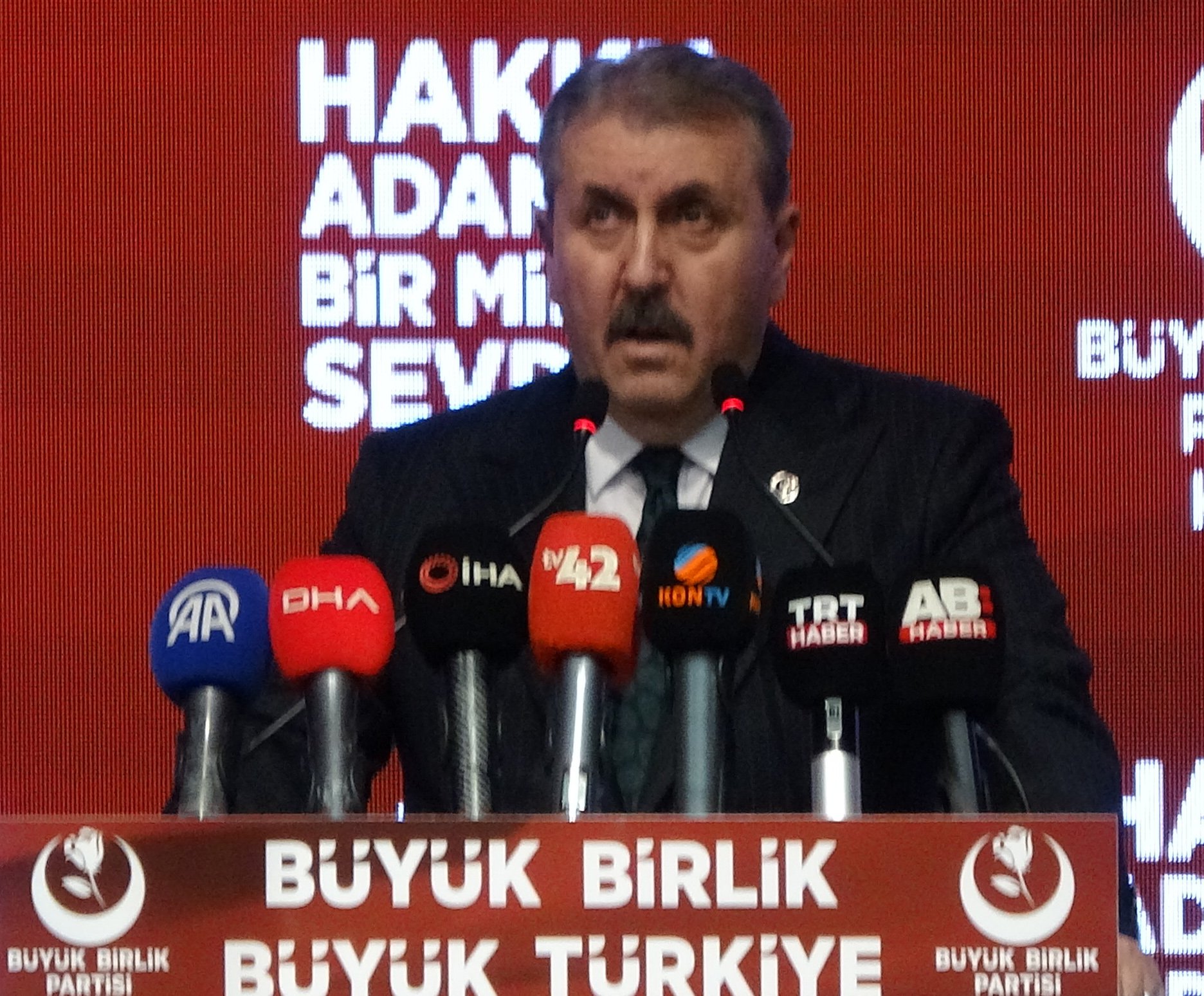 Mustafa Destici Konya Kongre Konuşması