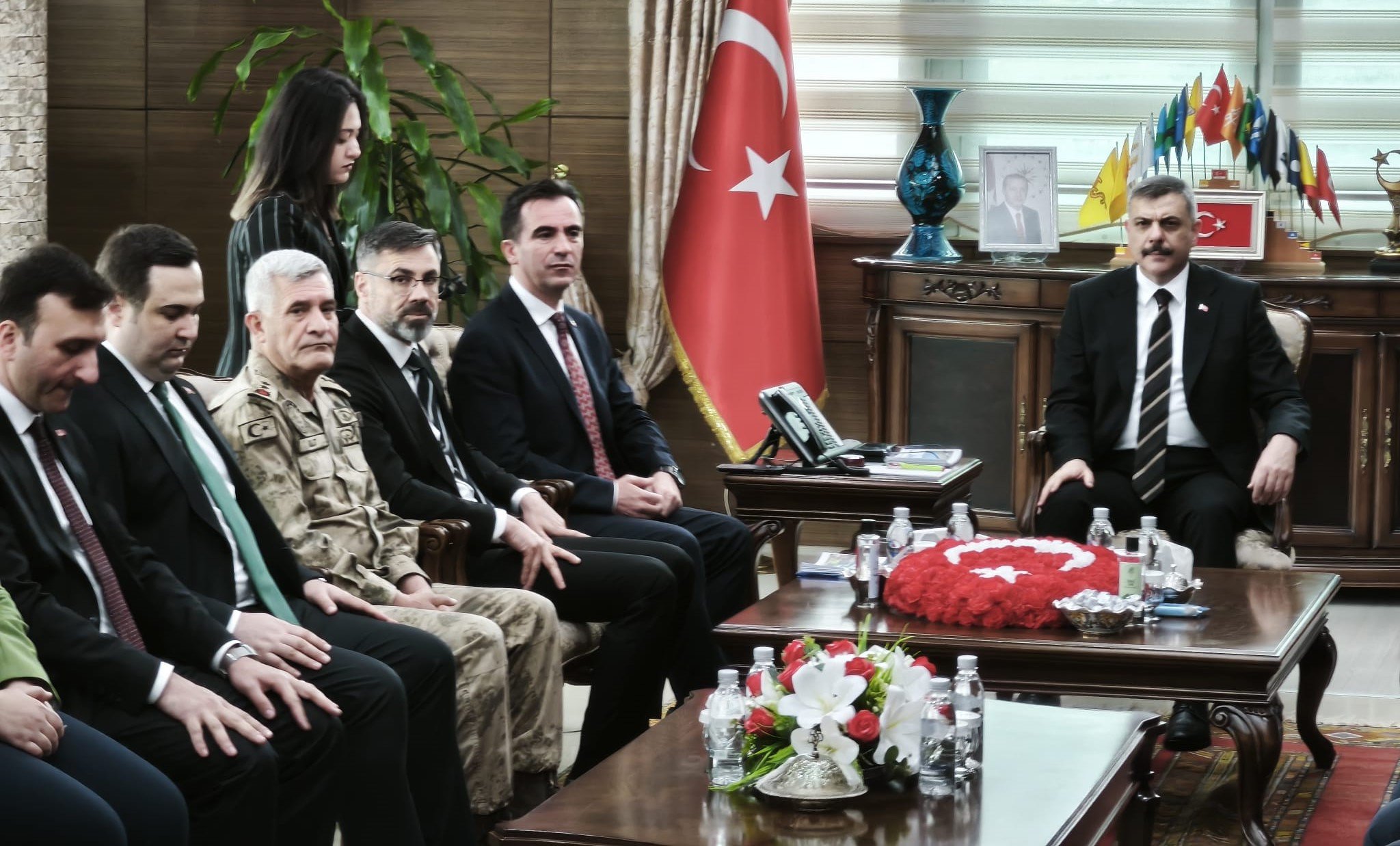 İçişleri Bakanı Mustafa Çiftçi, Bitlis Belediyesi ziyareti