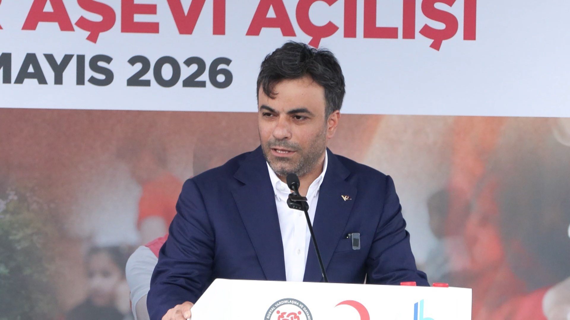Kızılay aşevi açılış töreni