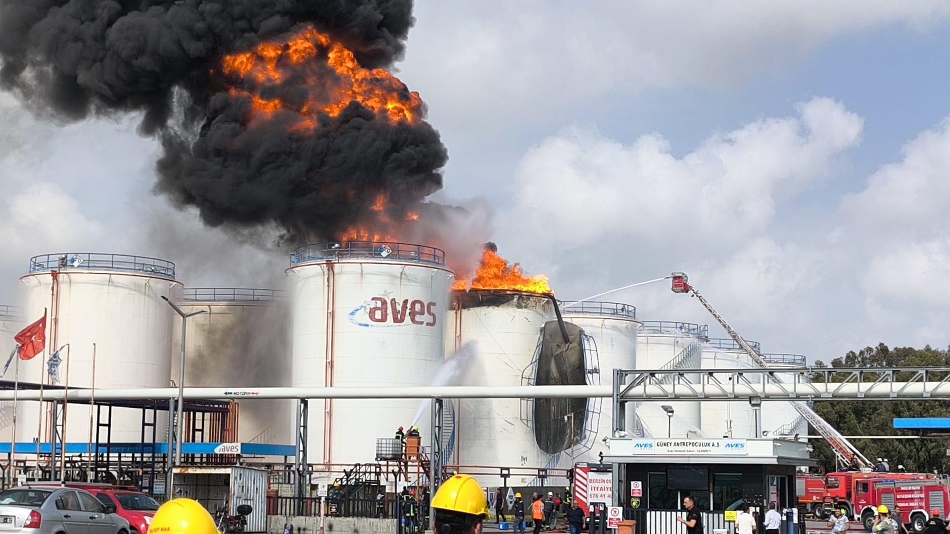 Mersin iş kazası patlama