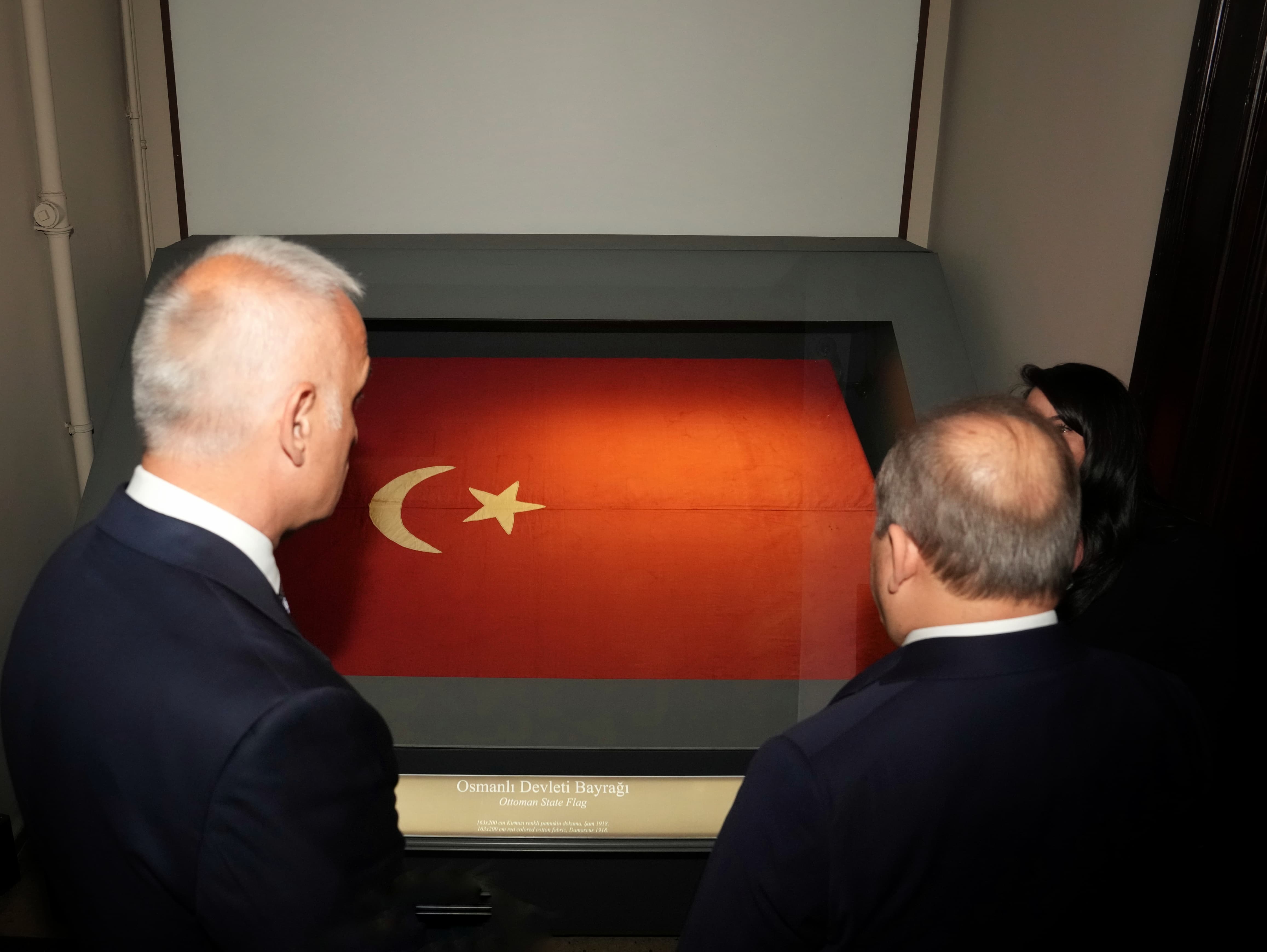 Mehmet Nuri Ersoy ve Ömer Kerkez Cumhuriyet Müzesinde tarihi buluşma