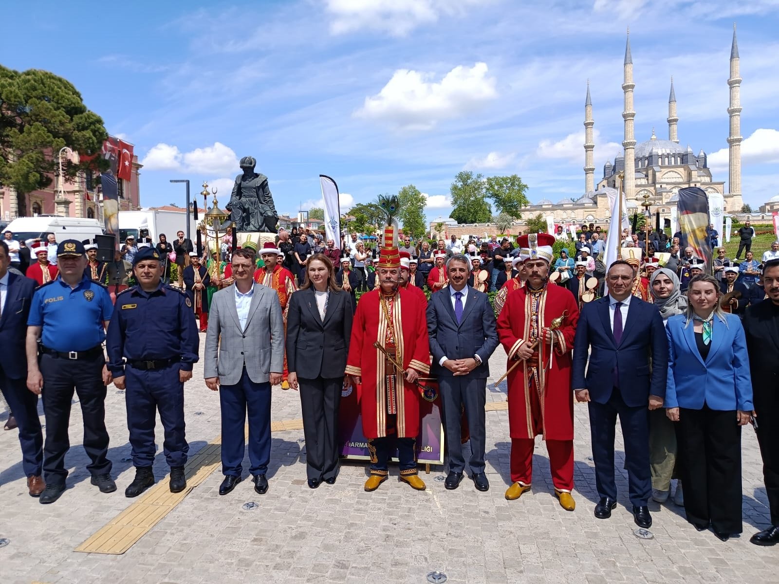Edirne İstanbulun Fethi etkinlikleri temsili askerler