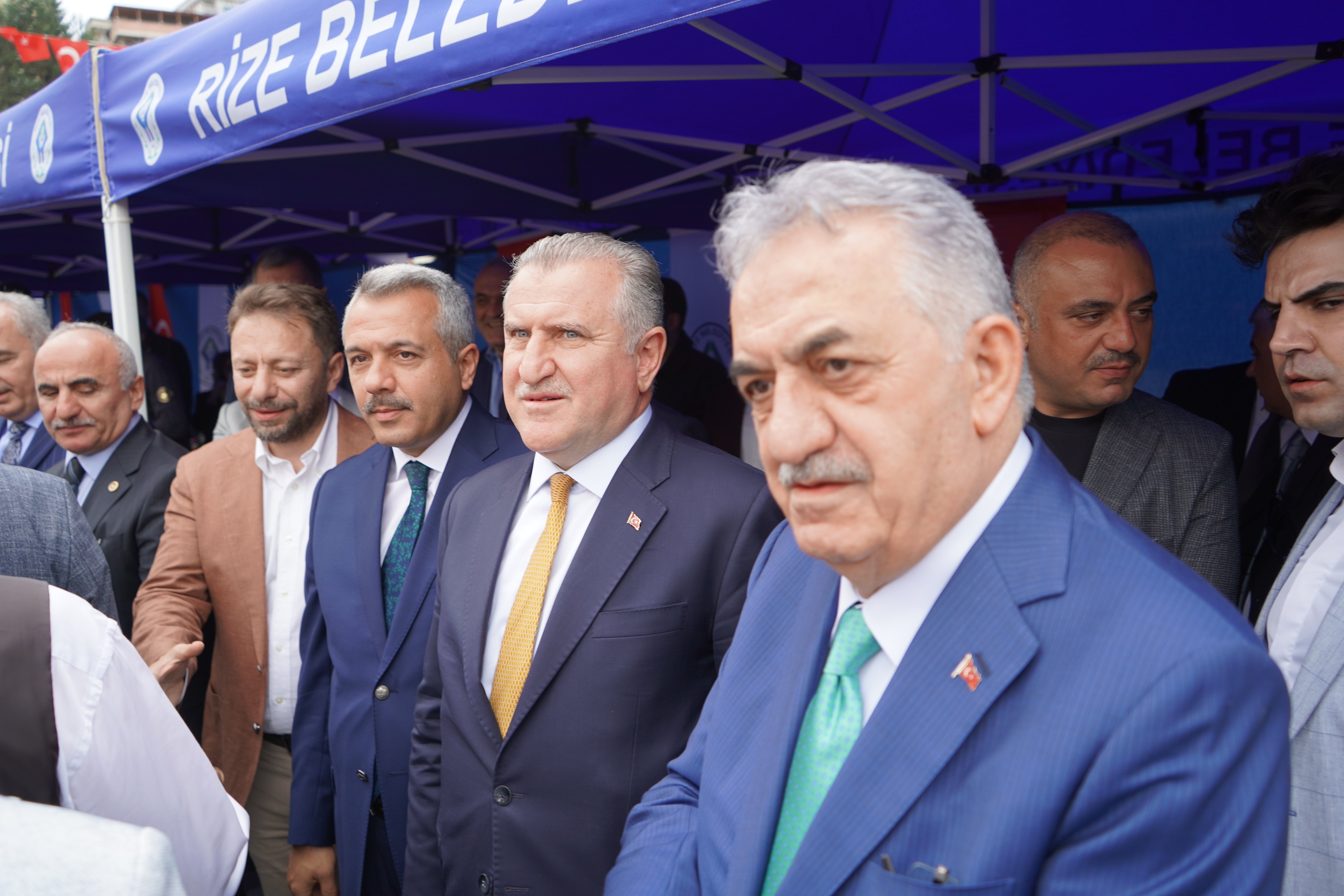 Rize bayramlaşma töreni
