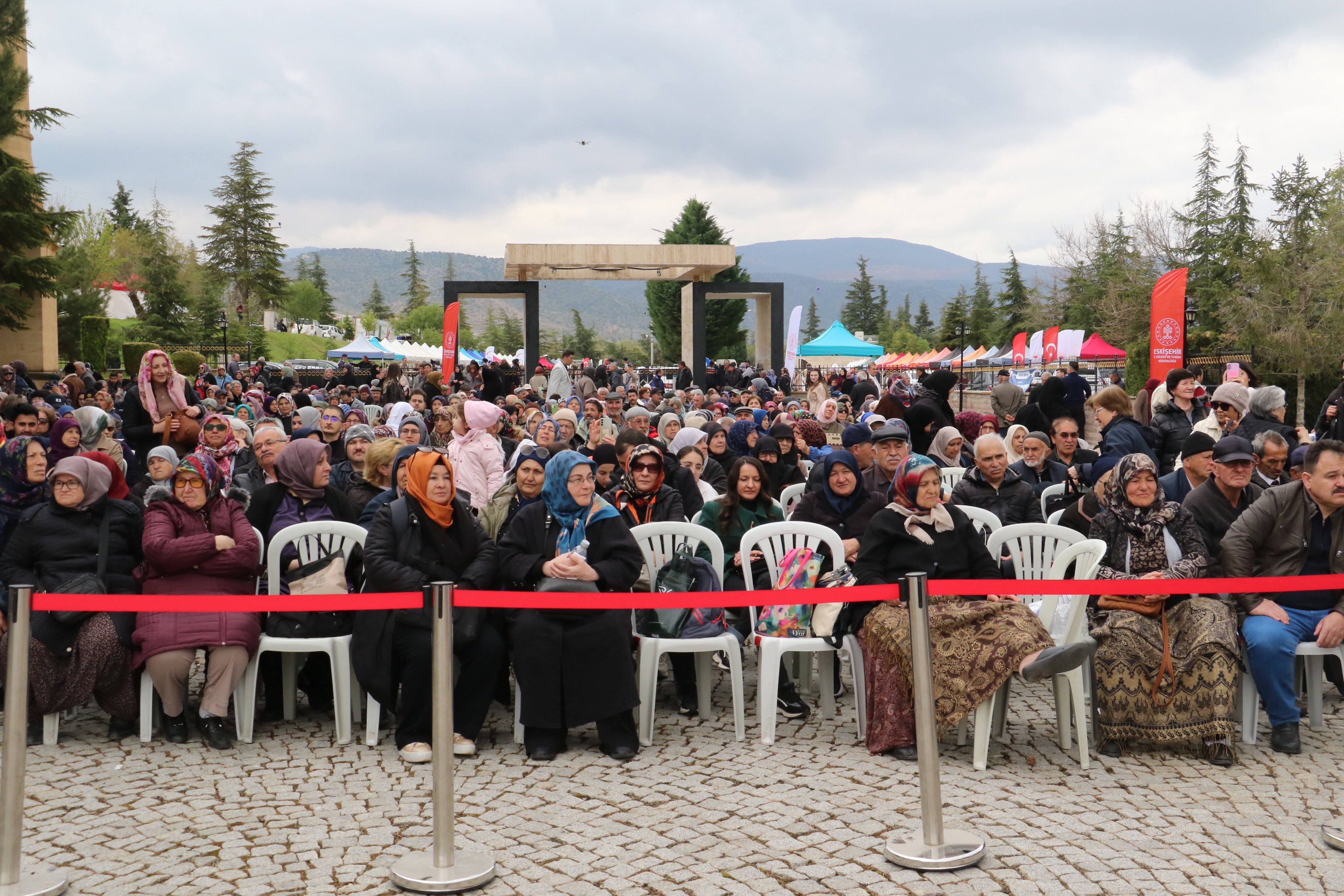 Anma töreni genel görünüm