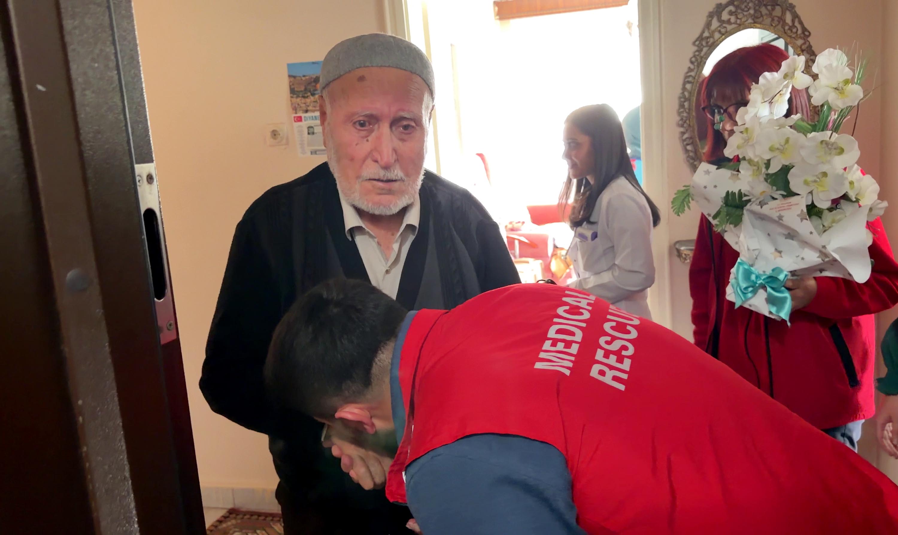 Erzurum Aile ve Sosyal Hizmetler İl Müdürü Hasan Aykut vefa ziyareti