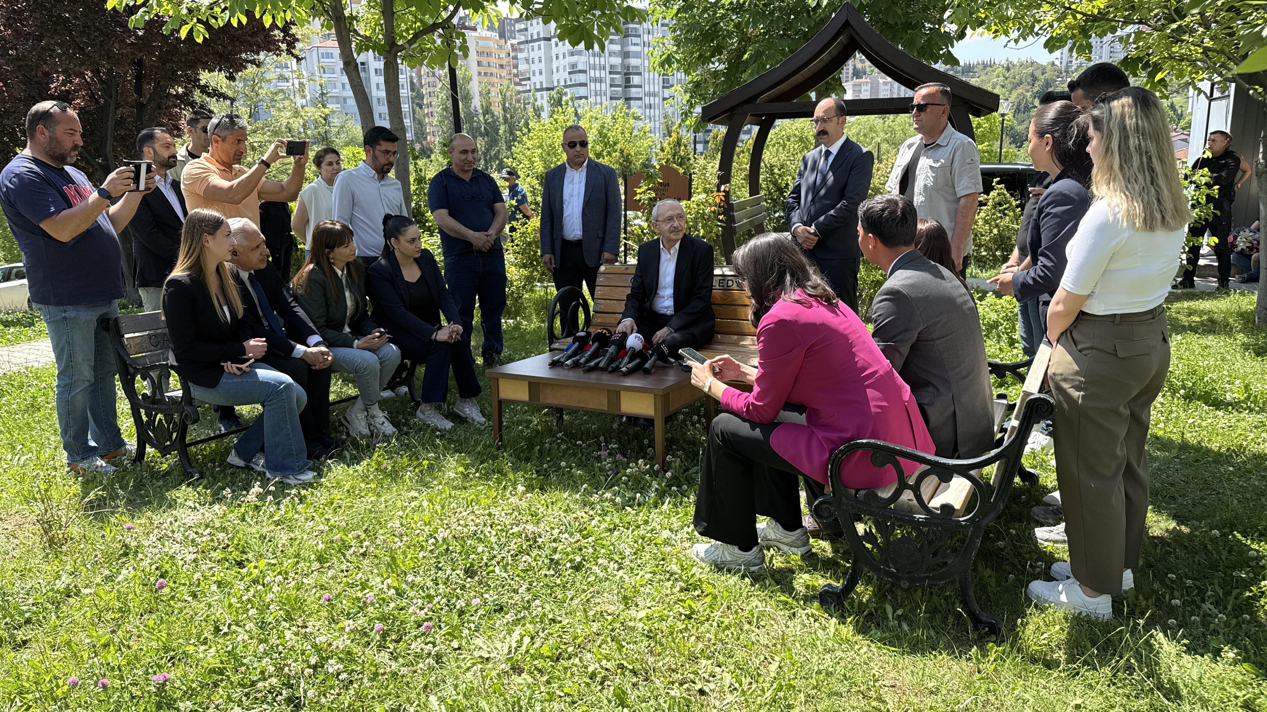 Kılıçdaroğlu bayramlaşma töreninde