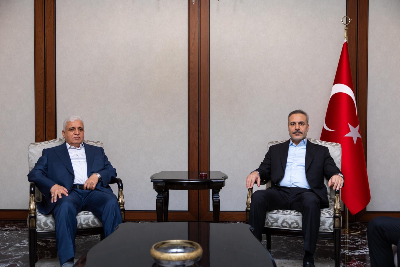 Bakan Fidan ve el-Feyyad görüşmesi