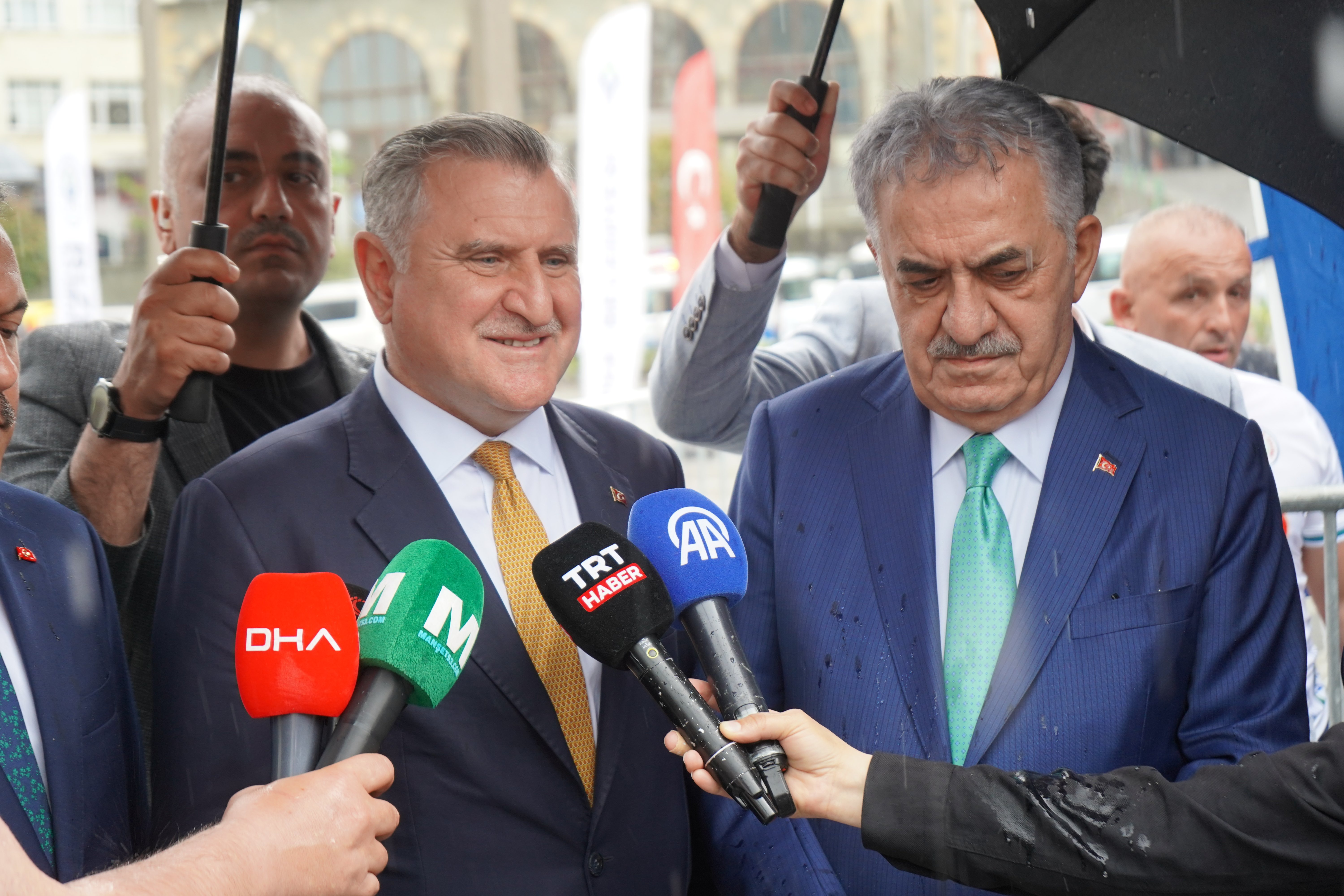 Hayati Yazıcı bayramlaşma